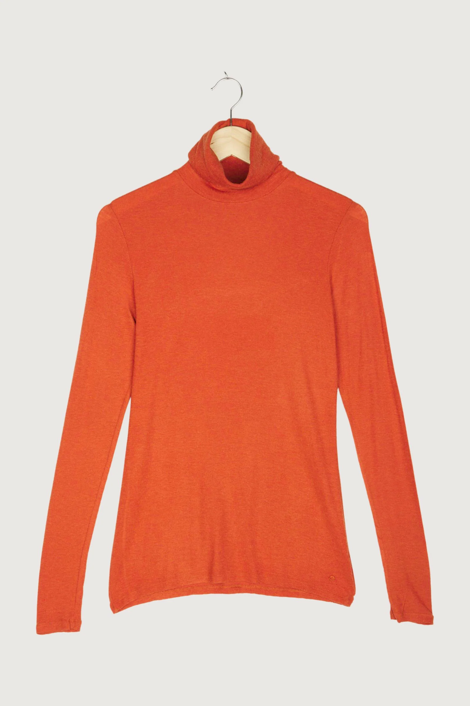 Secondhand Langarm-Shirt aus Modal mit Schurwolle - Image 10