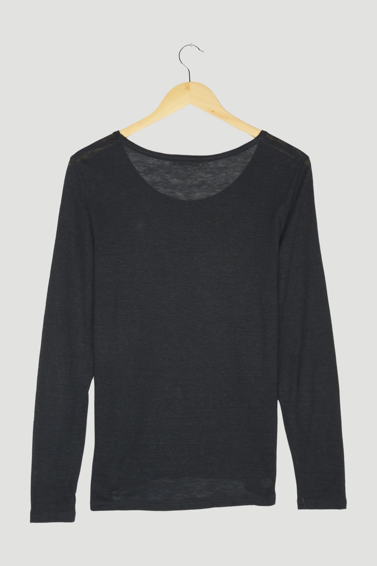 Secondhand Langarm-Shirt aus reinem Bio-Hanf - Image 2