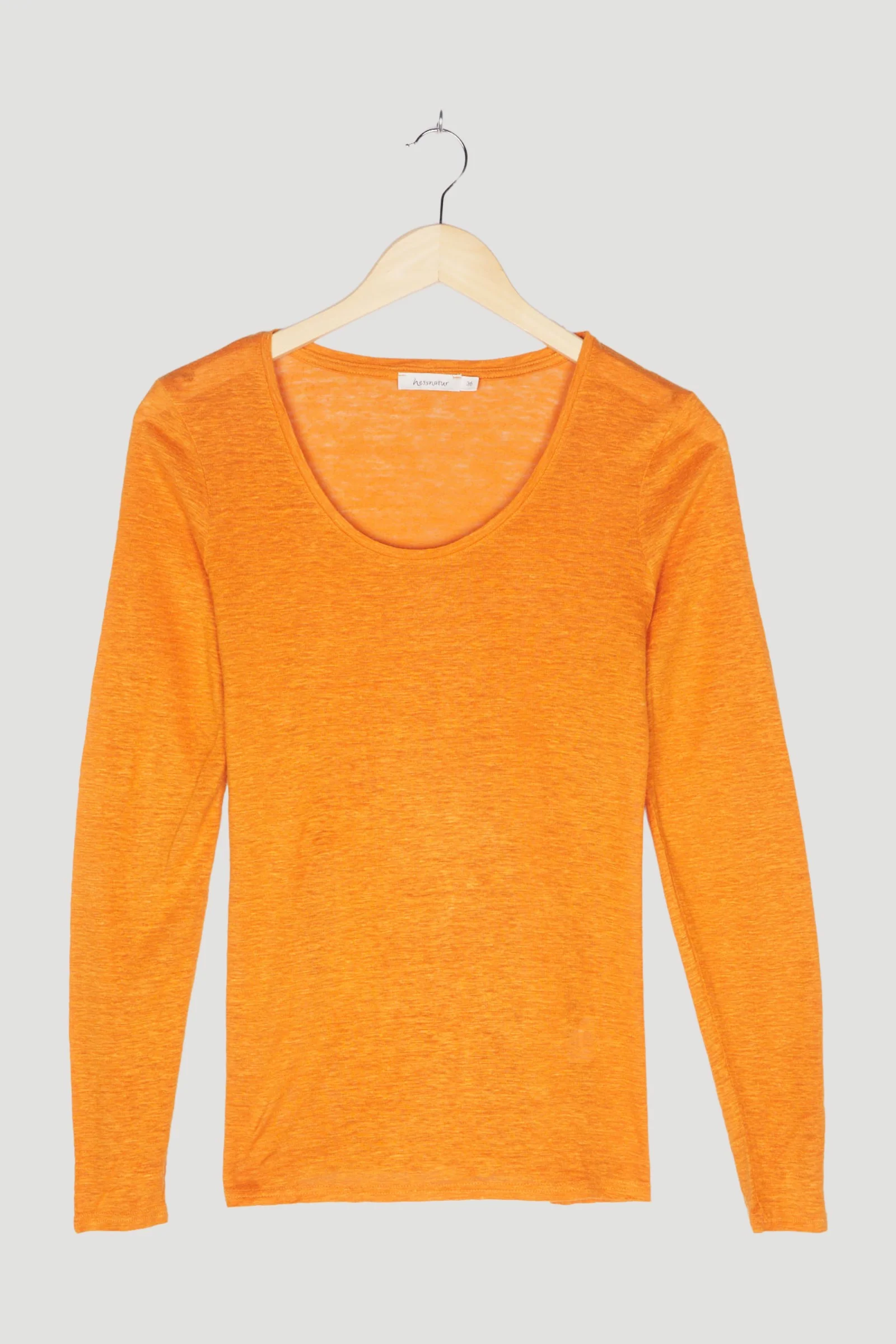Secondhand Langarm-Shirt aus reinem Bio-Hanf - Image 4