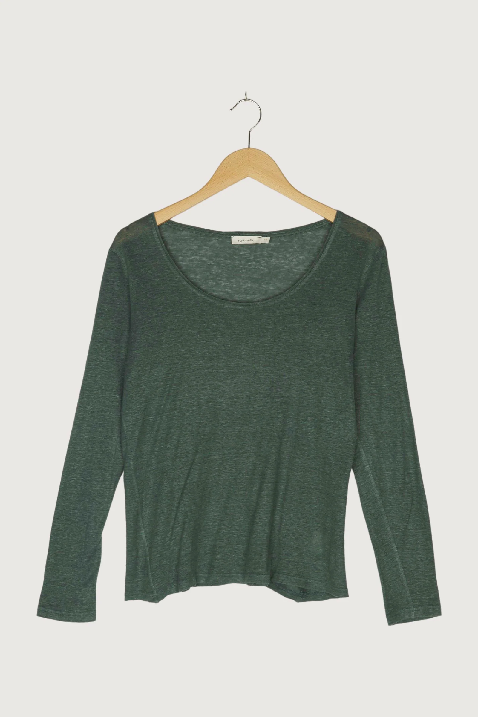 Secondhand Langarm-Shirt aus reinem Bio-Hanf - Image 7