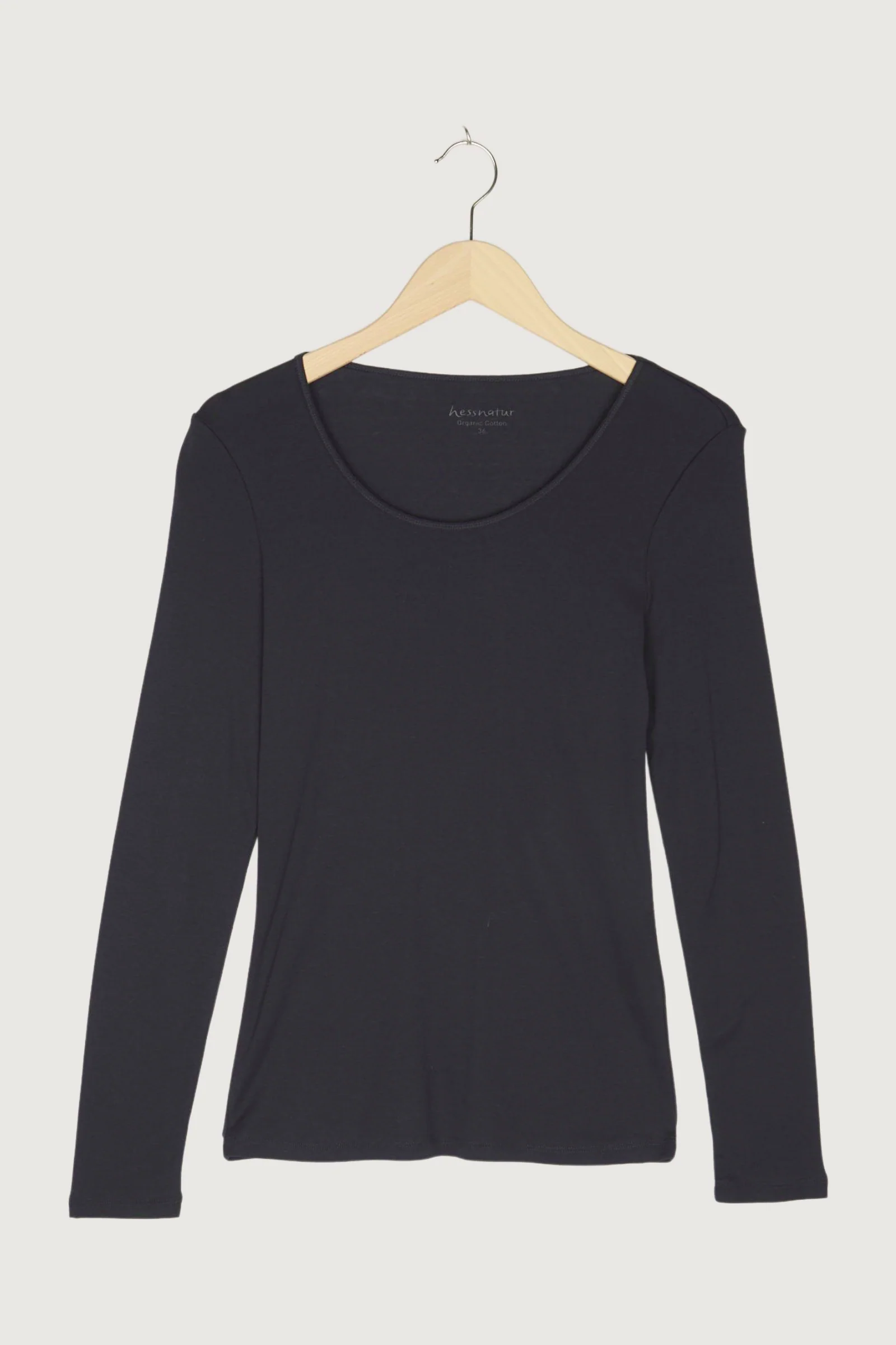 Secondhand Langarm-Shirt aus reiner Bio-Baumwolle - Image 13