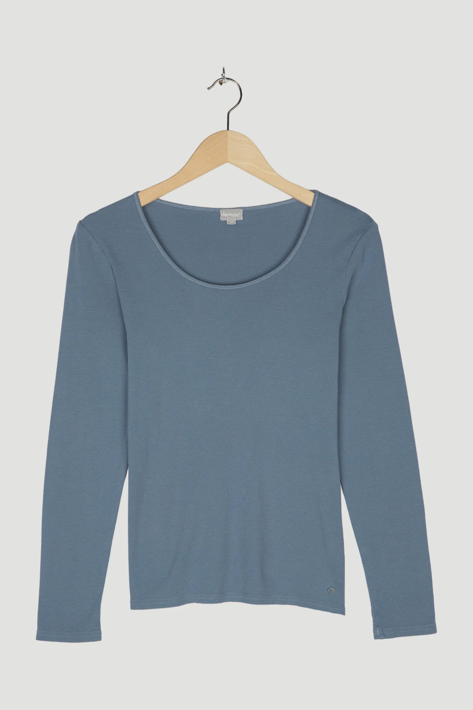 Secondhand Langarm-Shirt aus reiner Bio-Baumwolle