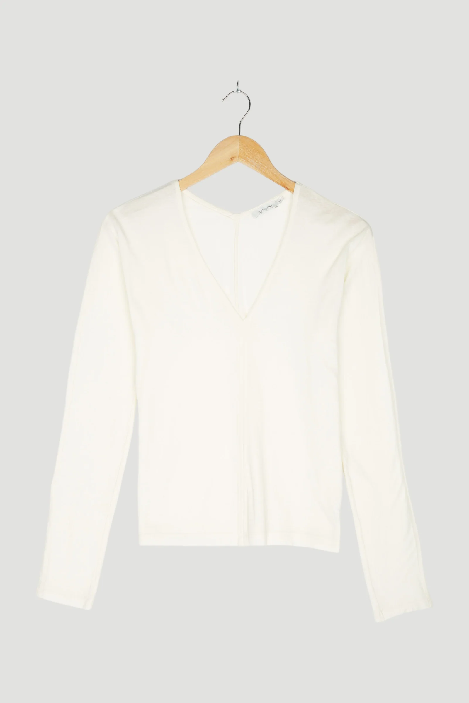 Secondhand Langarm-Shirt aus reiner Bio-Baumwolle - Image 7