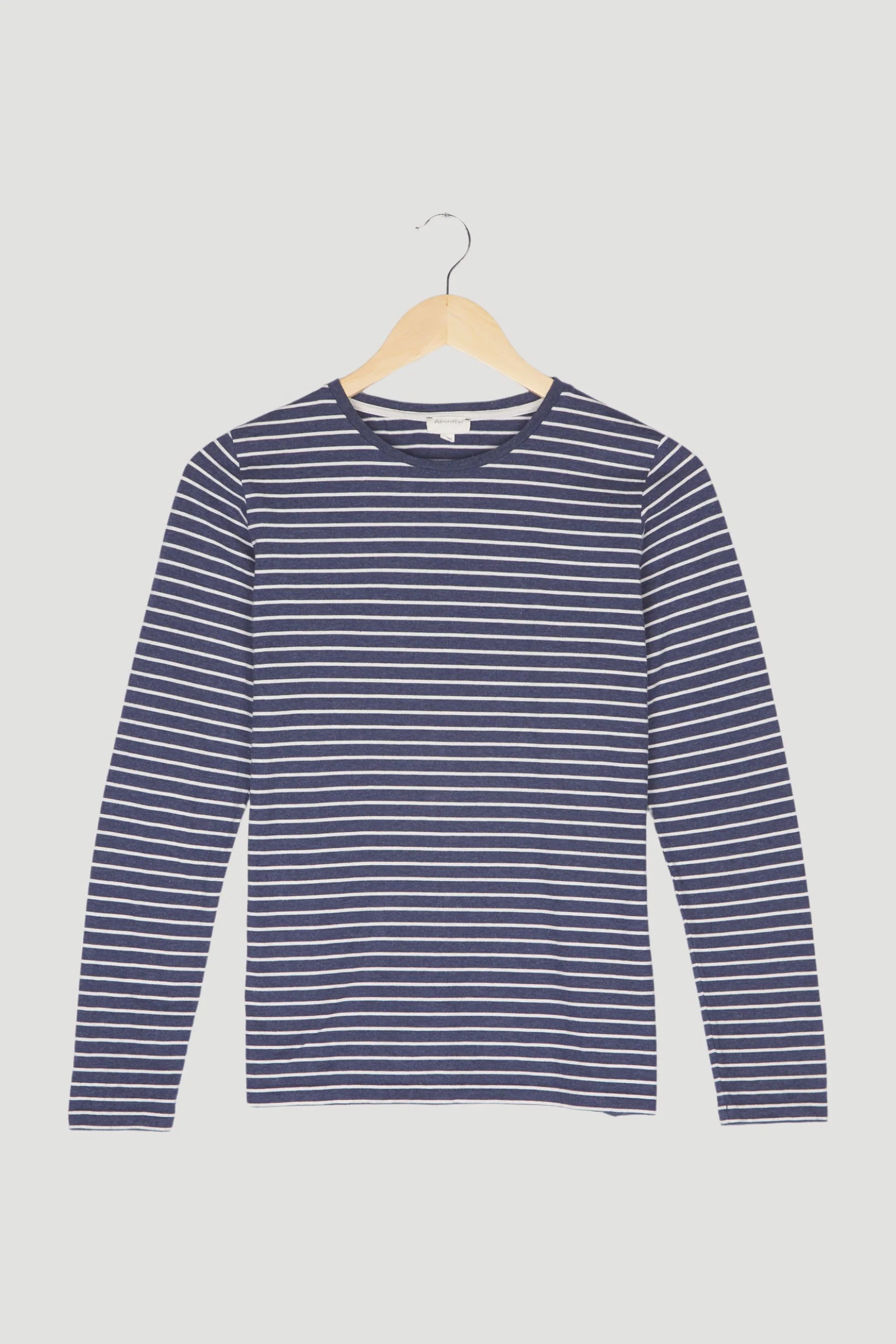 Secondhand Langarm-Shirt aus reiner Bio-Baumwolle