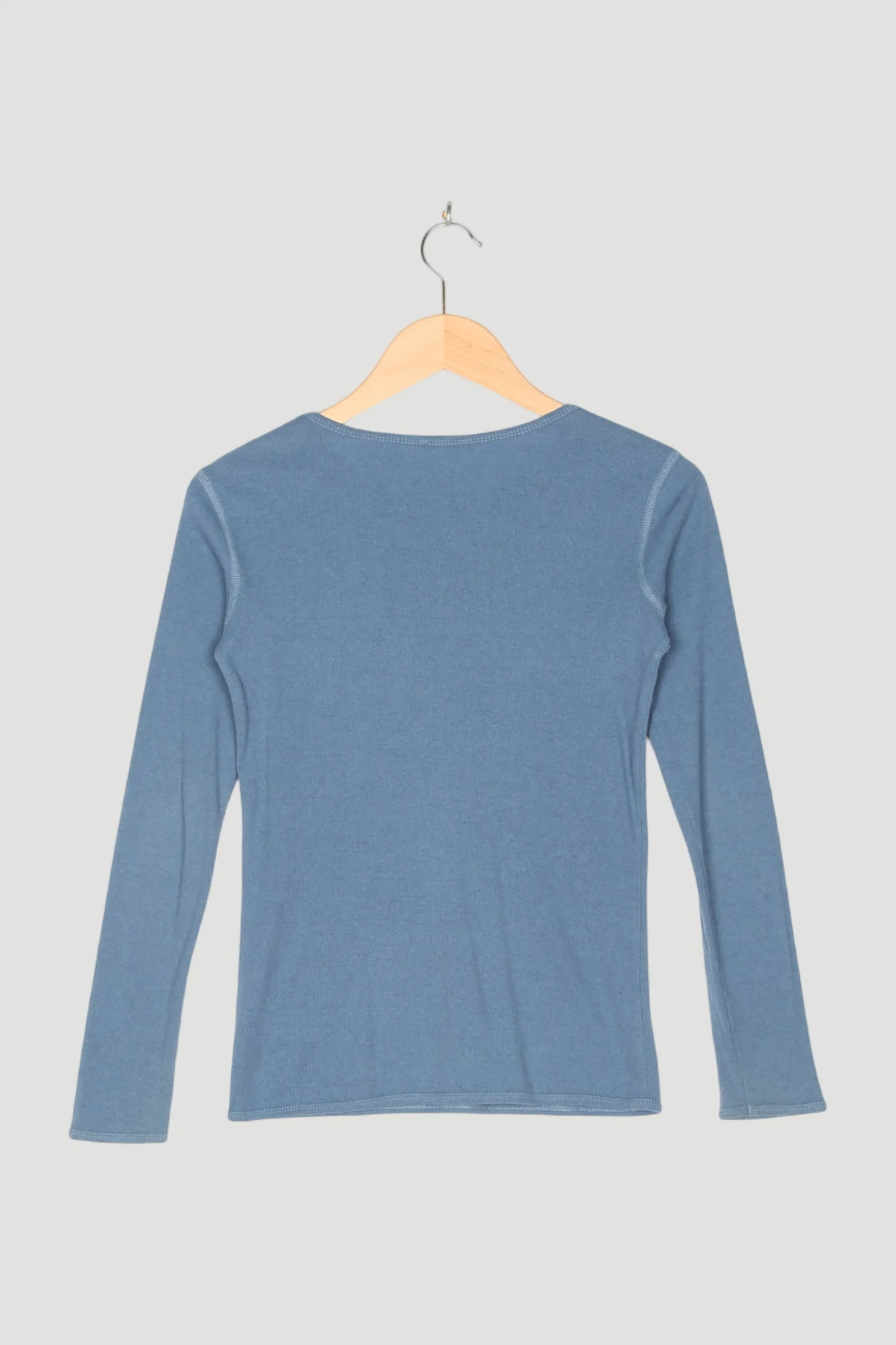 Secondhand Langarmshirt aus Bio-Baumwolle mit Schurwolle - Image 2