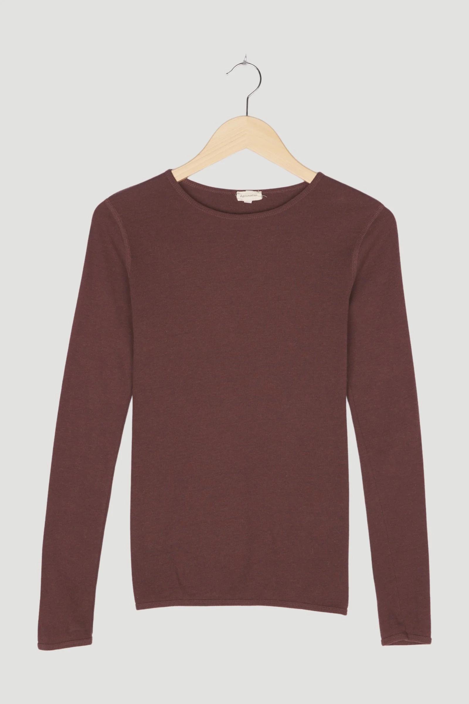 Secondhand Langarmshirt aus Bio-Baumwolle mit Schurwolle - Image 4