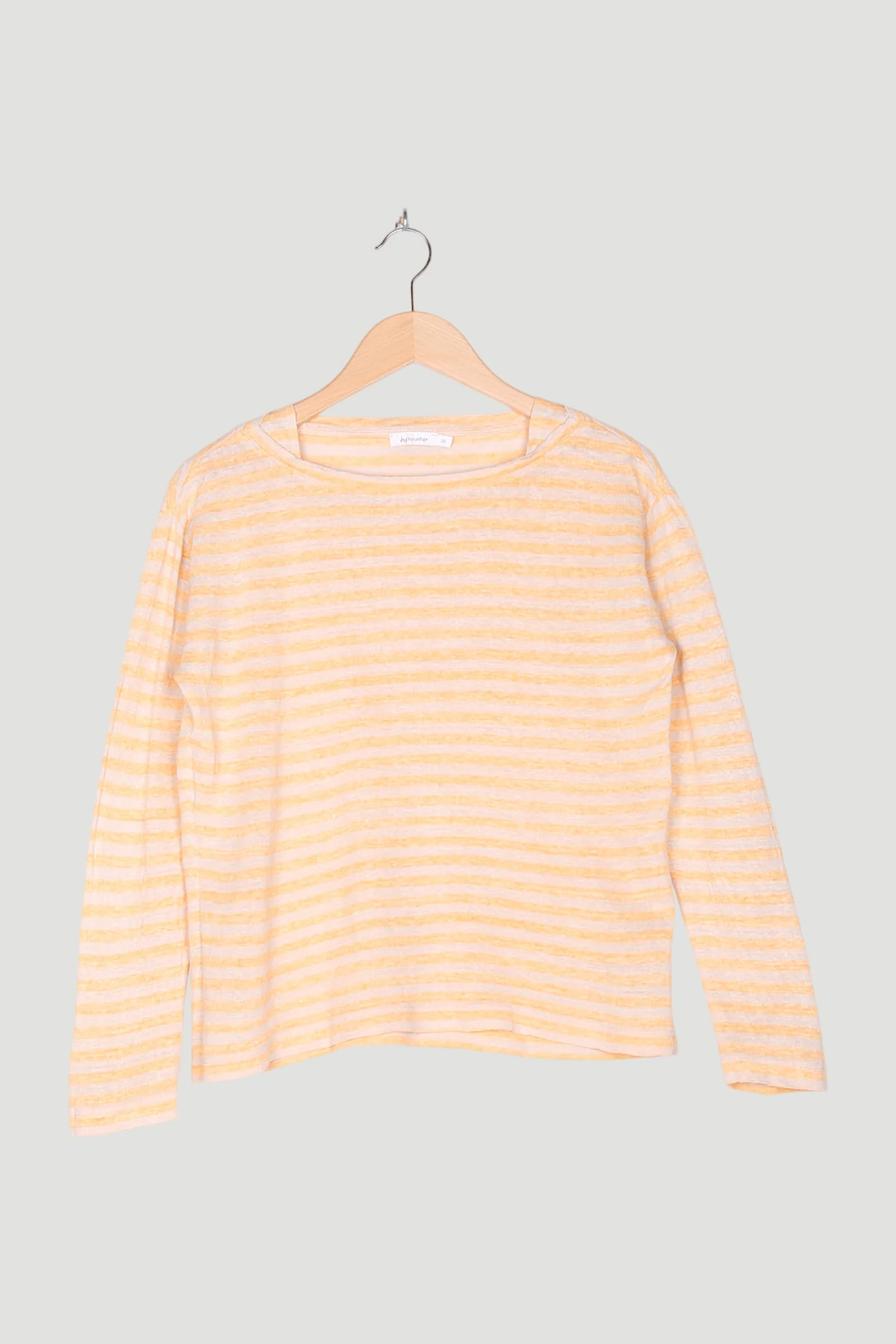 Secondhand Langarmshirt aus reinem Leinen