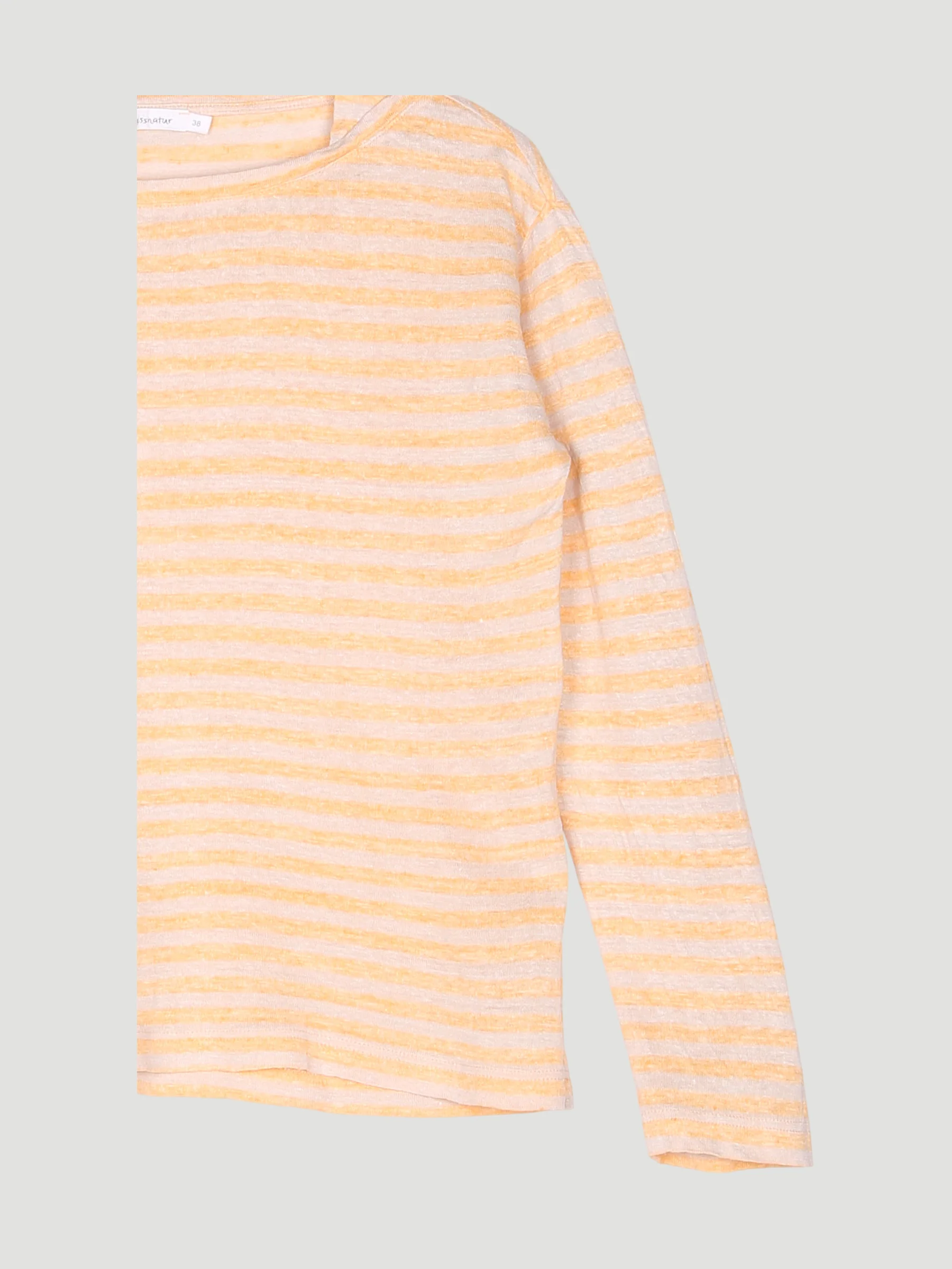Secondhand Langarmshirt aus reinem Leinen - Image 3