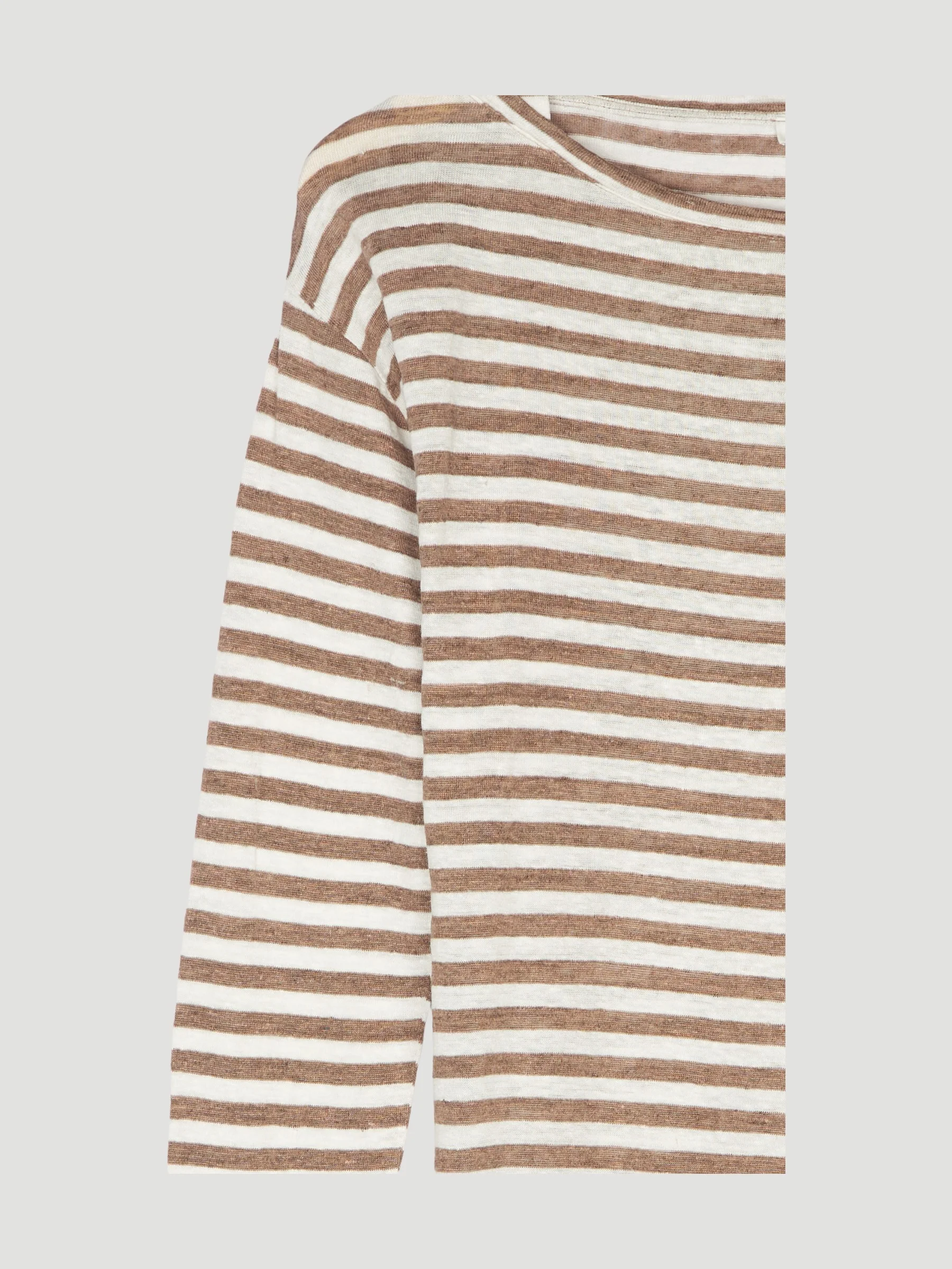 Secondhand Langarmshirt aus reinem Leinen - Image 6