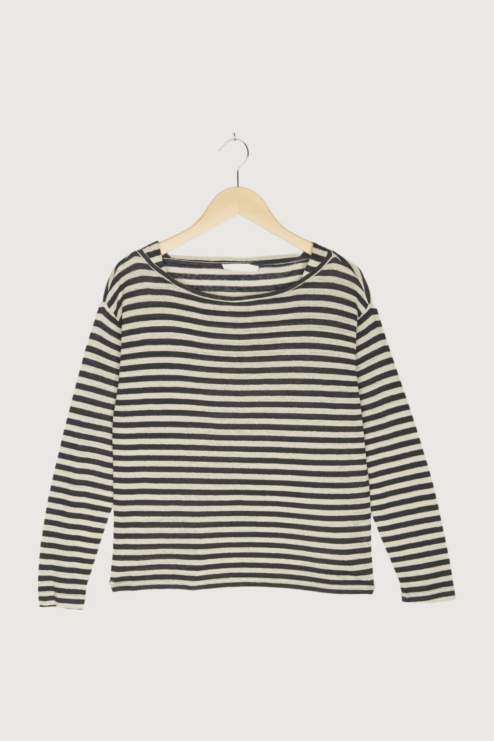 Secondhand Langarmshirt aus reinem Leinen - Image 7