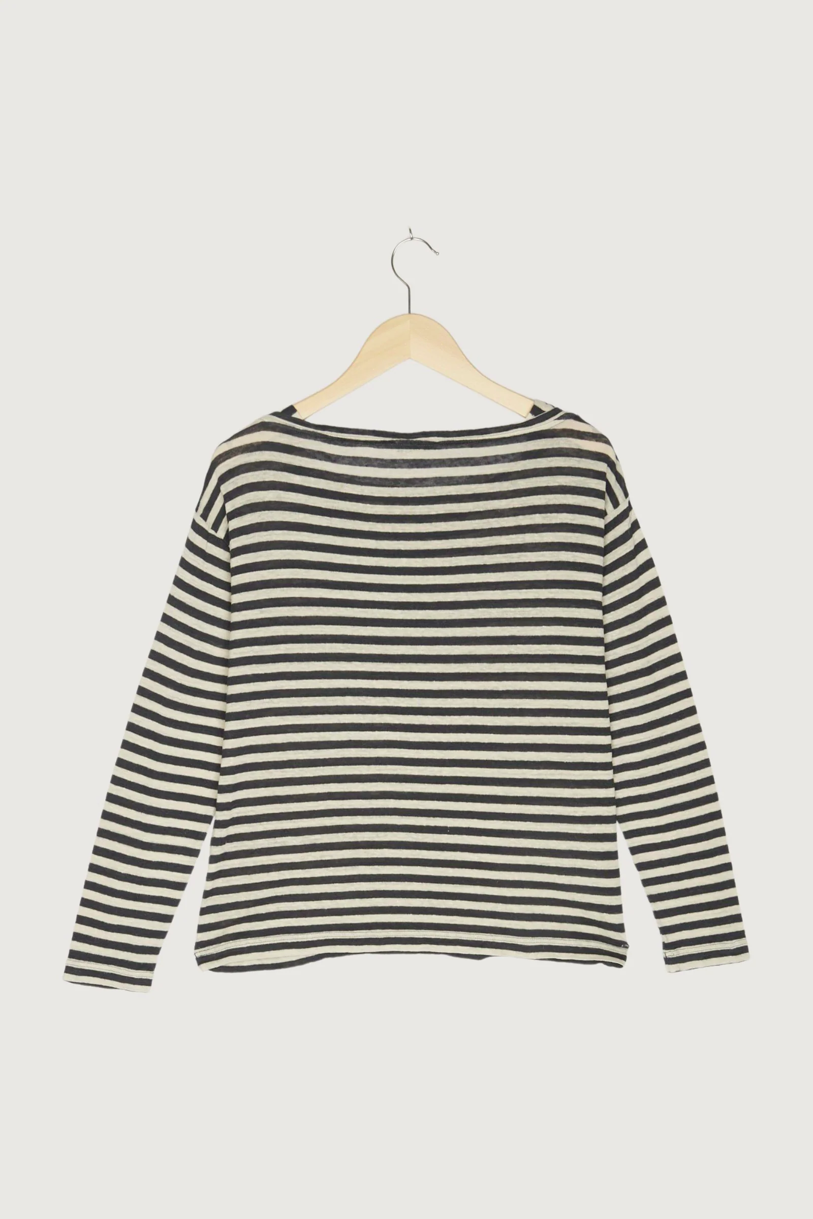 Secondhand Langarmshirt aus reinem Leinen - Image 8