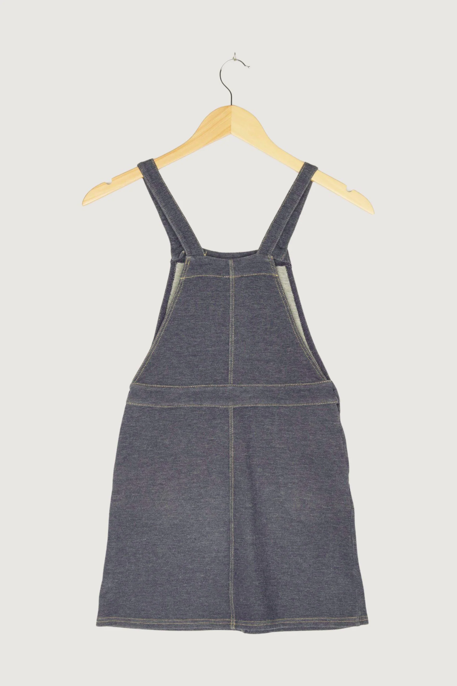 Secondhand Latzkleid aus reiner Bio-Baumwolle - Image 2
