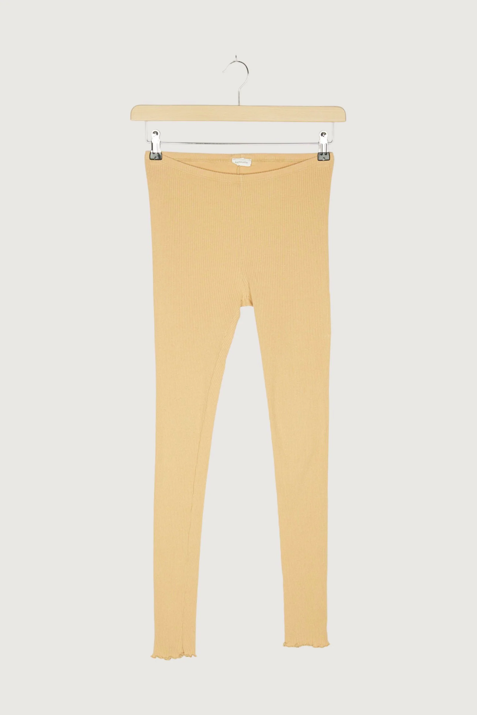 Secondhand Leggings aus Bio-Baumwolle mit Bio-Schurwolle