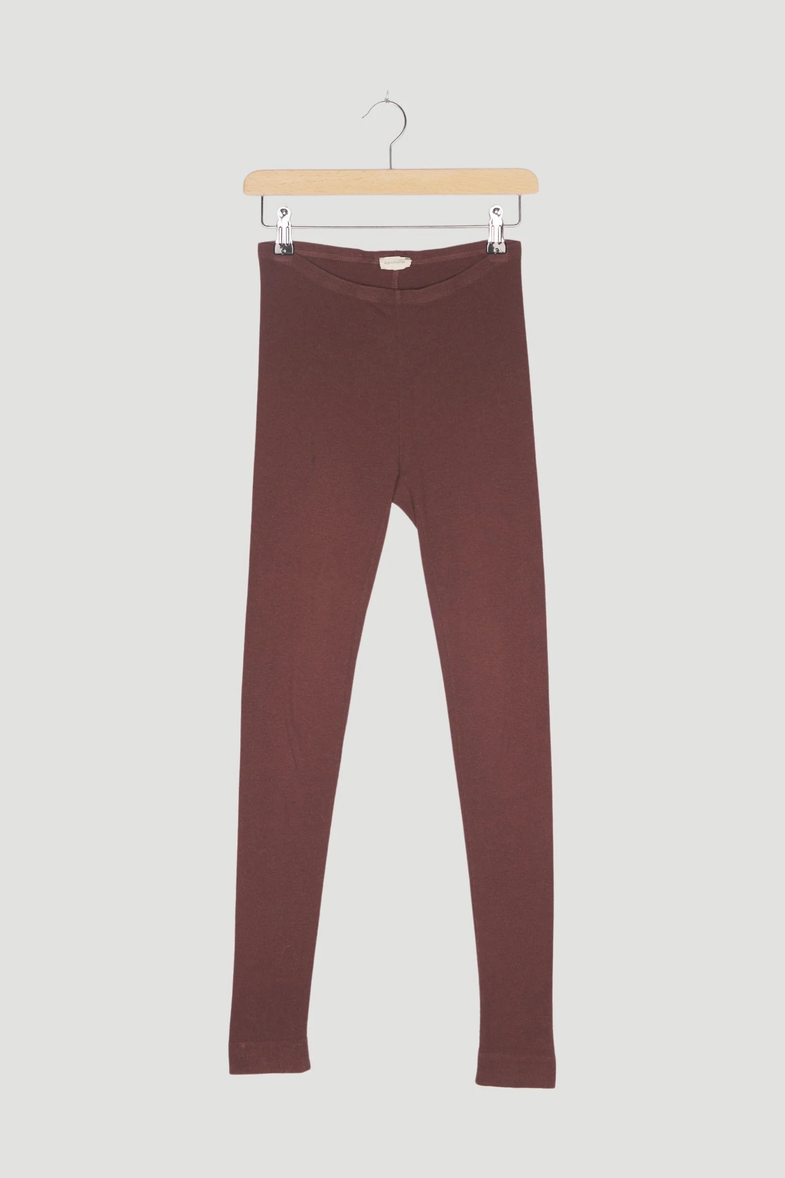 Secondhand Leggings aus Bio-Baumwolle mit Schurwolle