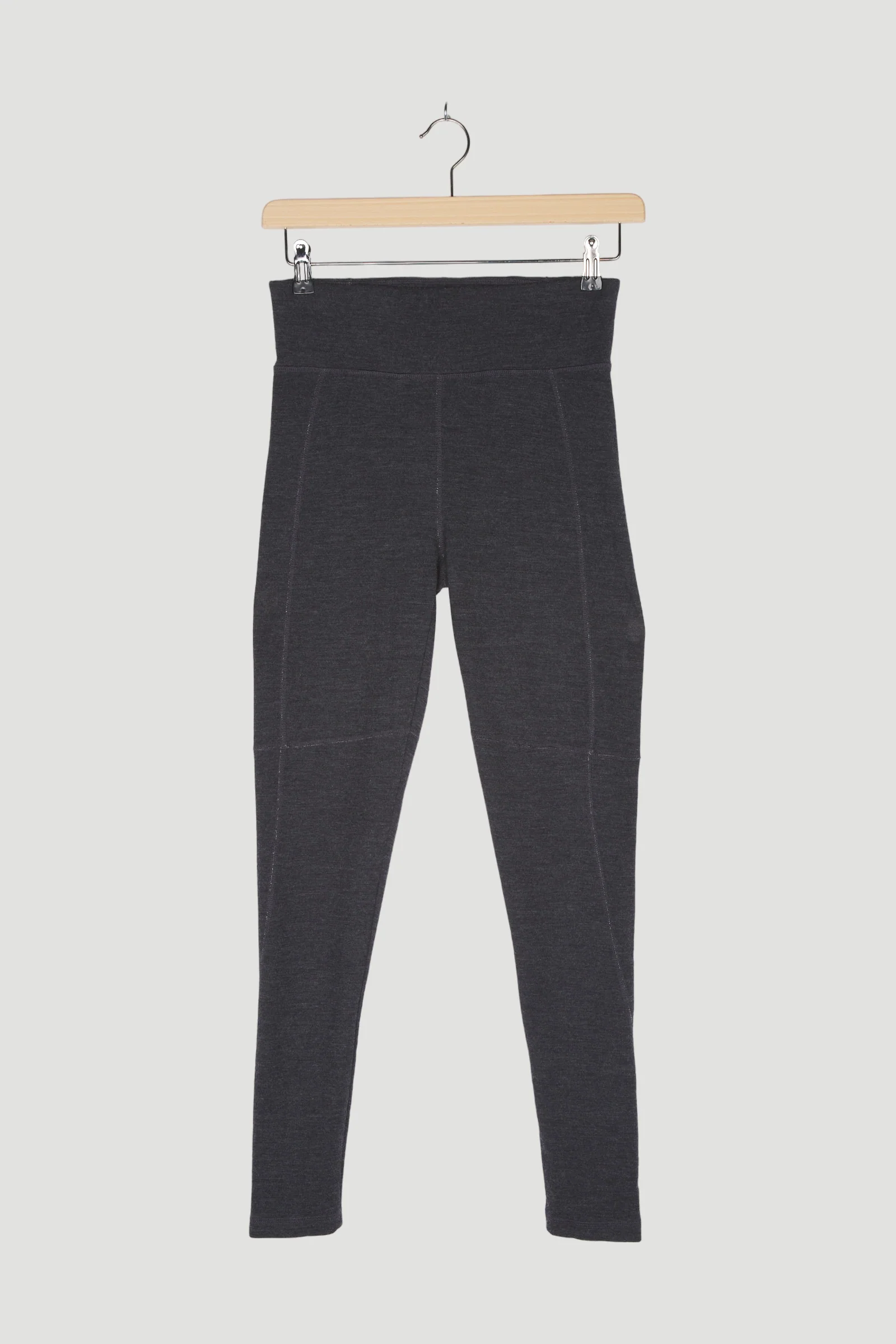 Secondhand Leggings aus Bio-Schurwolle mit Bio-Baumwolle