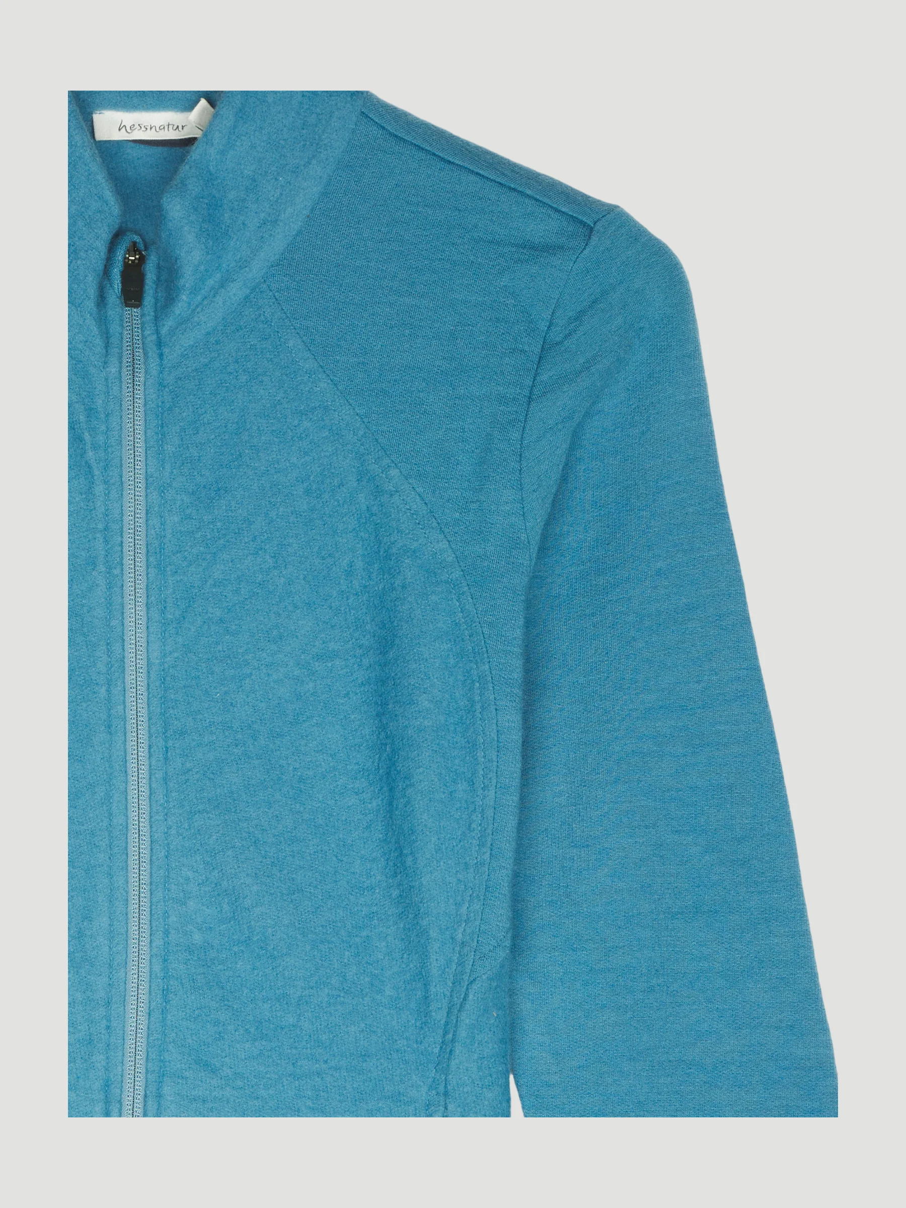 Secondhand Leichte Wollfleece-Jacke aus reiner Bio-Merinowolle - Image 3