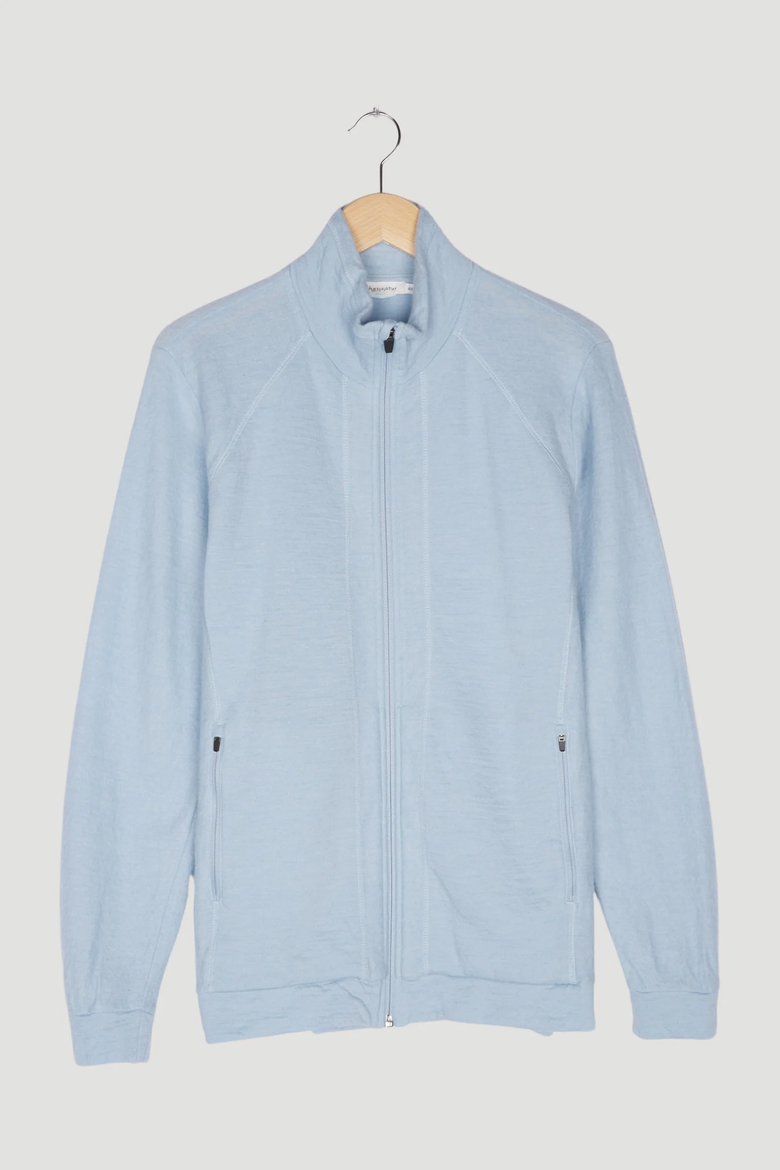 Secondhand Leichte Wollfleece Jacke aus reiner Bio-Merinowolle - Image 4