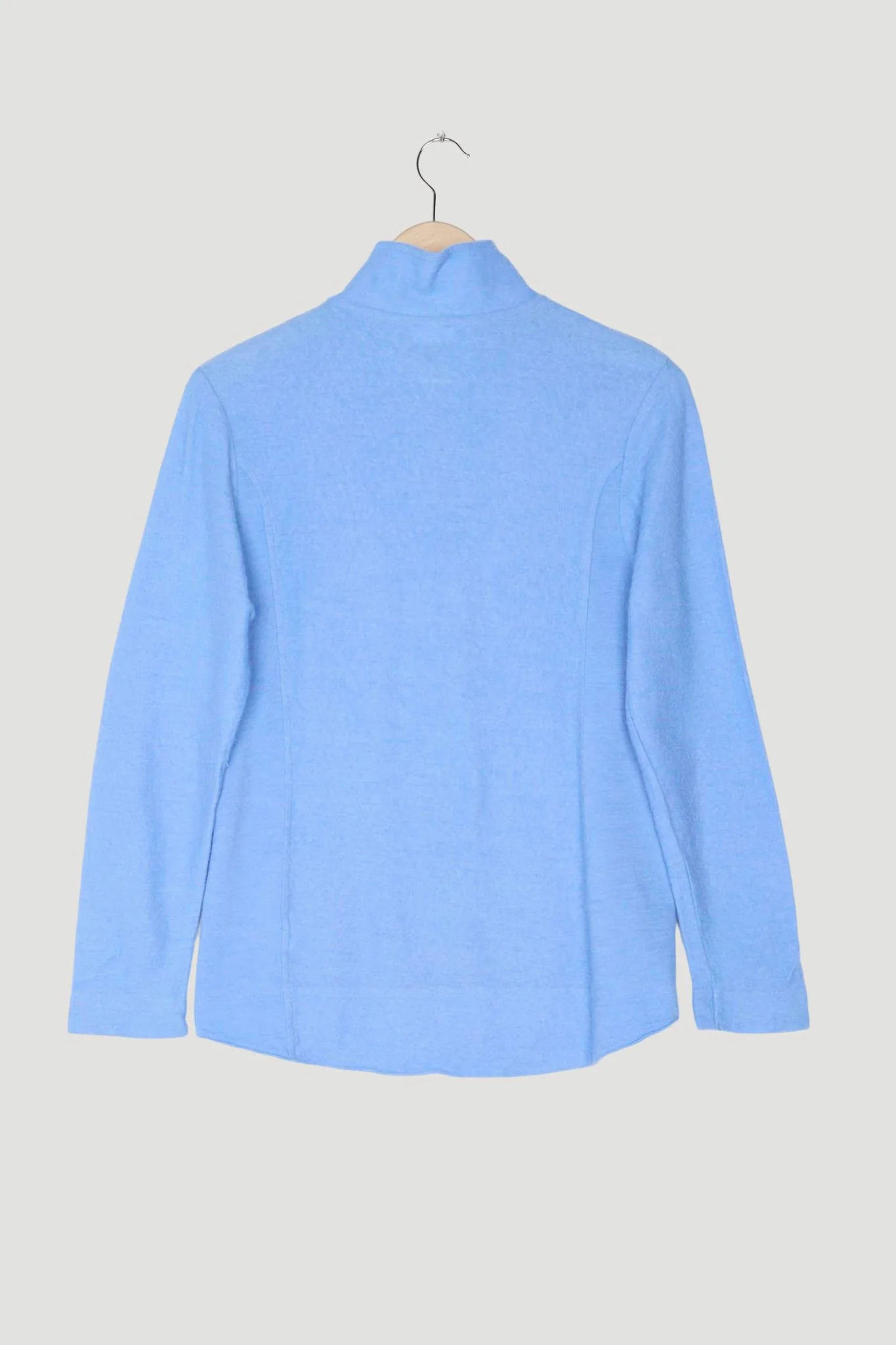 Secondhand Leichte Wollsweatjacke aus reiner Bio-Merinowolle - Image 2