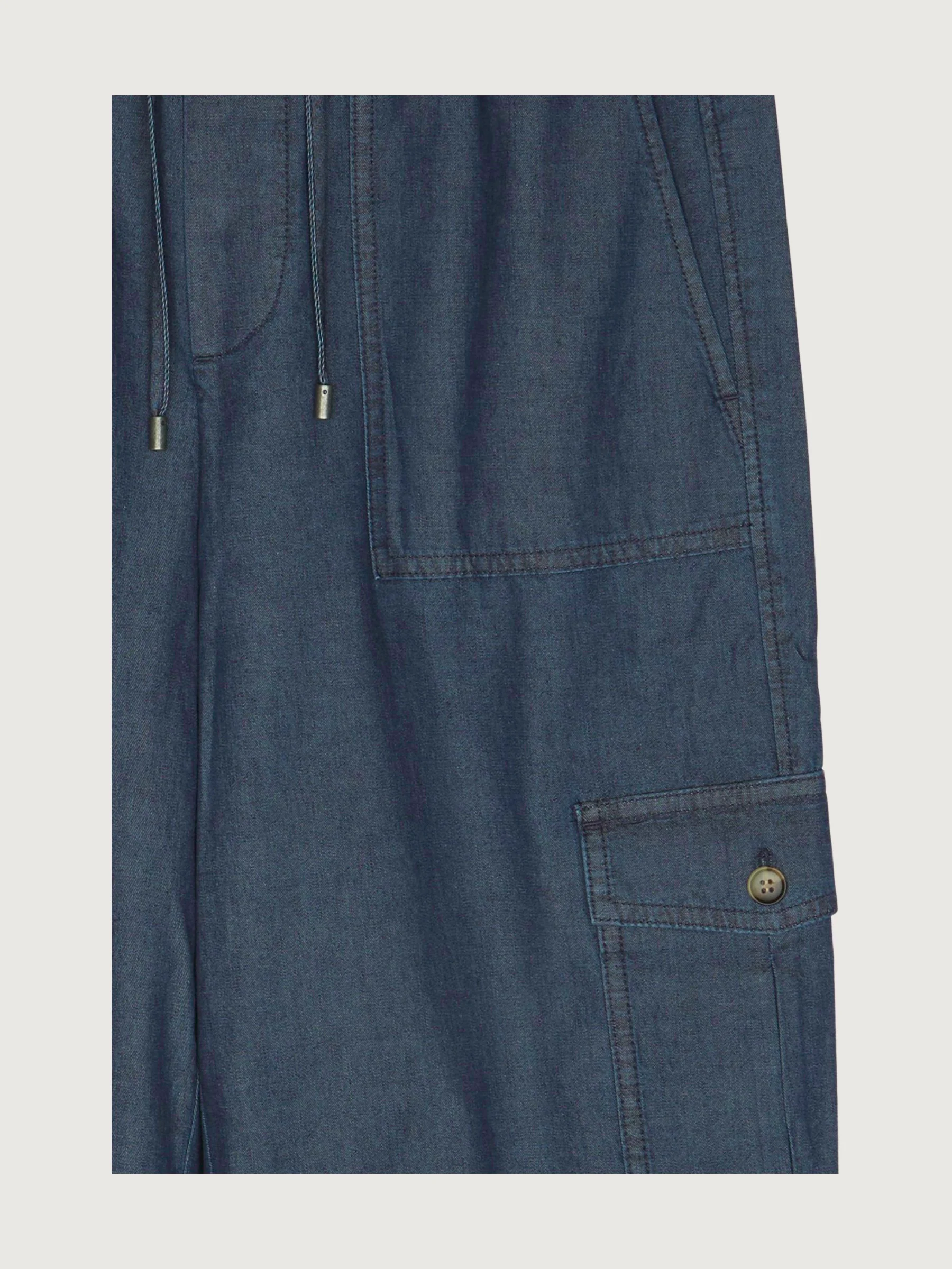 Secondhand Light Denim-Joggpant aus reiner Bio-Baumwolle - Image 3