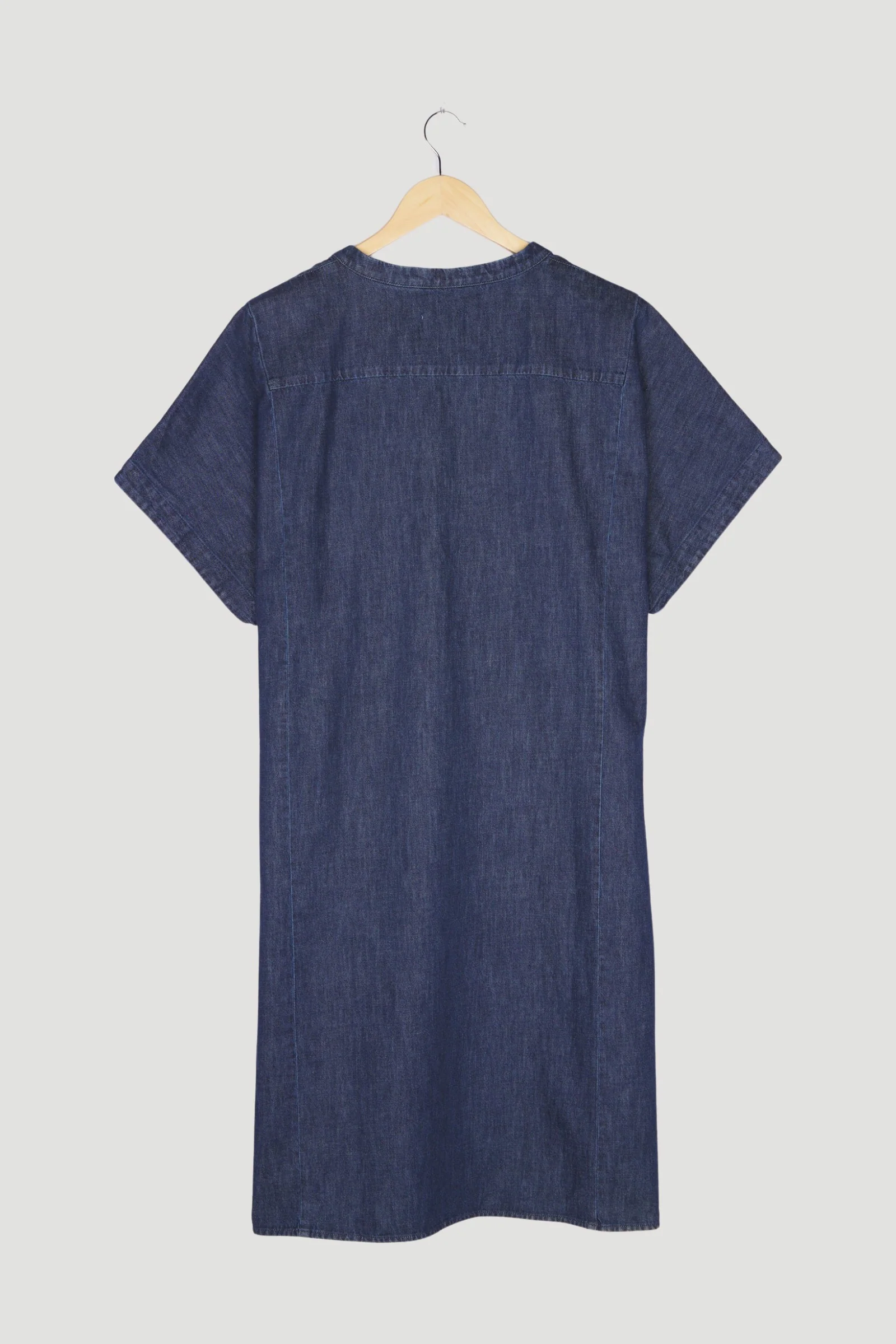 Secondhand Lightdenim-Kleid mit ungefärbtem Kapok - Image 2