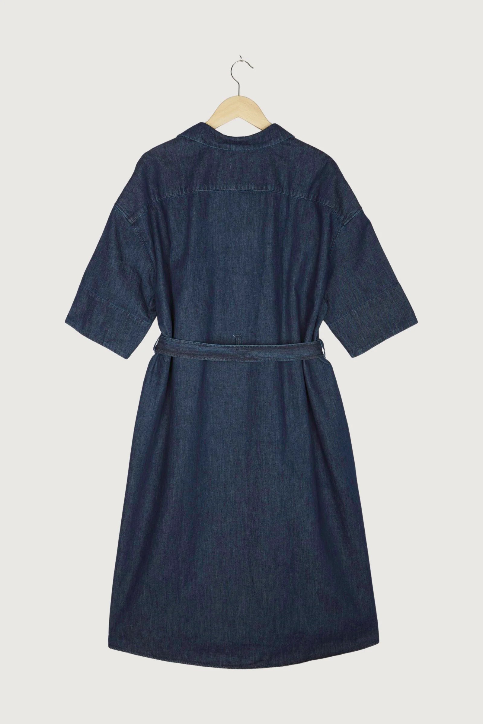 Secondhand Lightdenim-Kleid mit ungefärbtem Kapok - Image 2