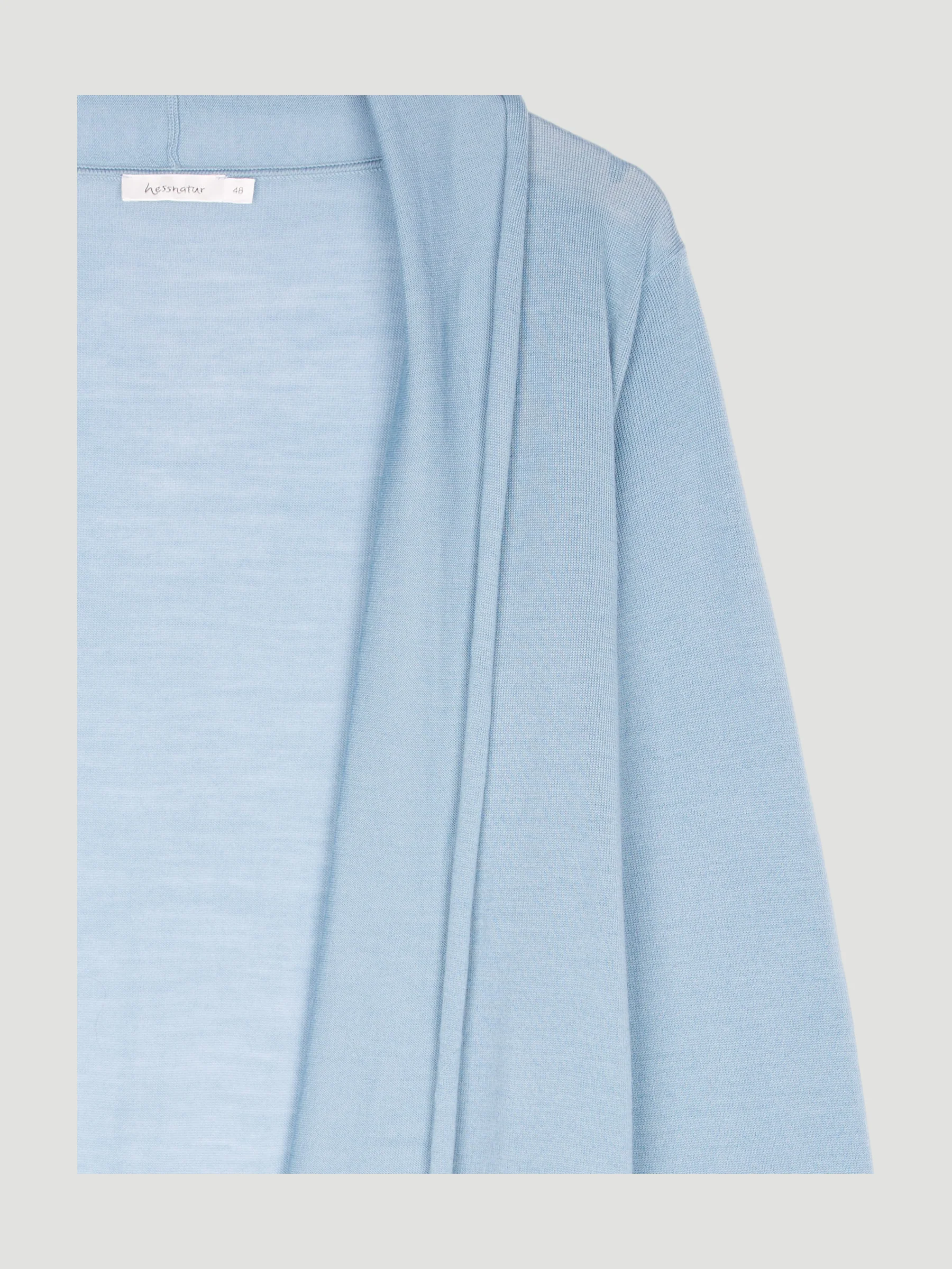 Secondhand Long Strickjacke aus reiner Bio-Merinwolle - Image 3