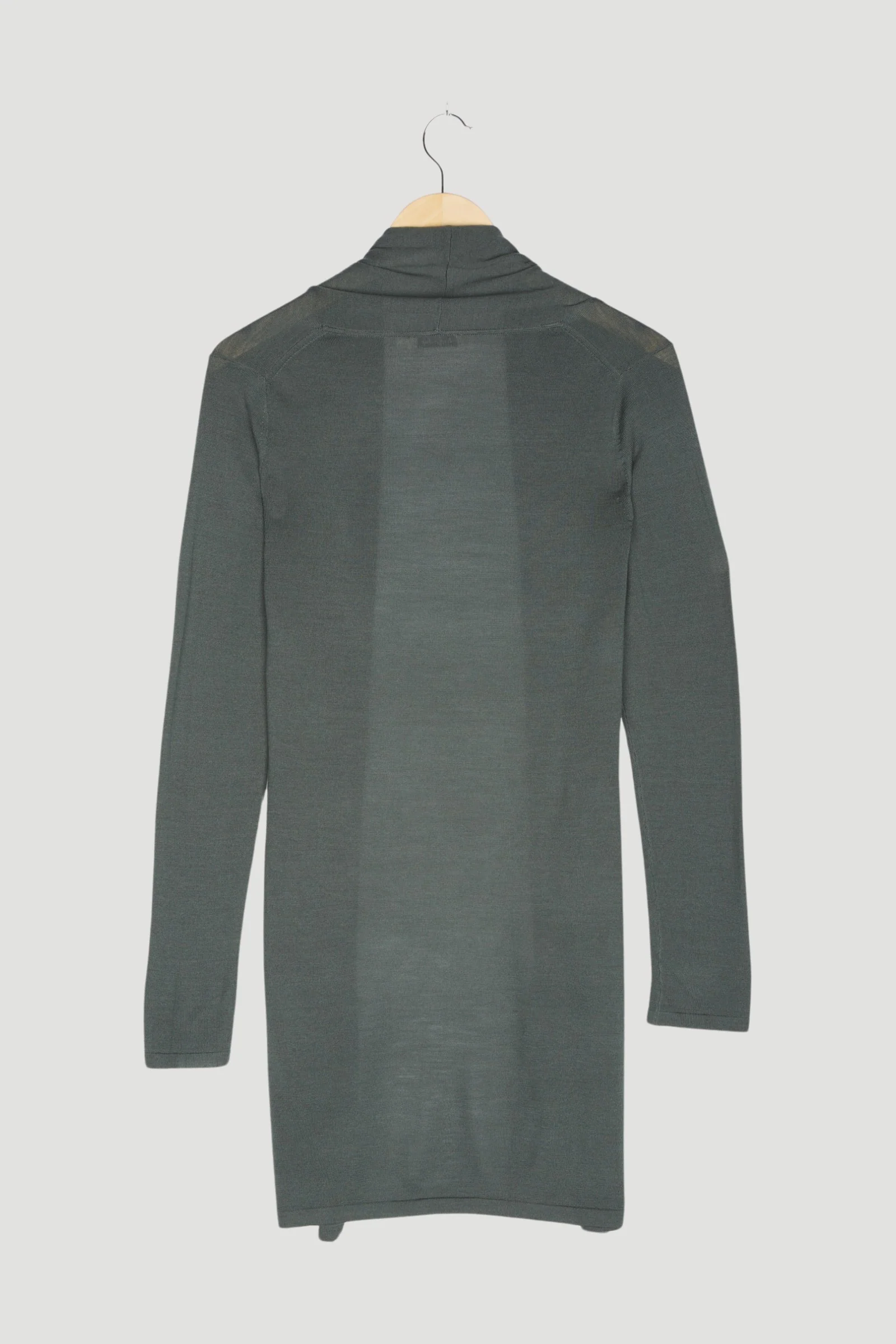 Secondhand Long Strickjacke aus reiner Bio-Merinwolle - Image 5