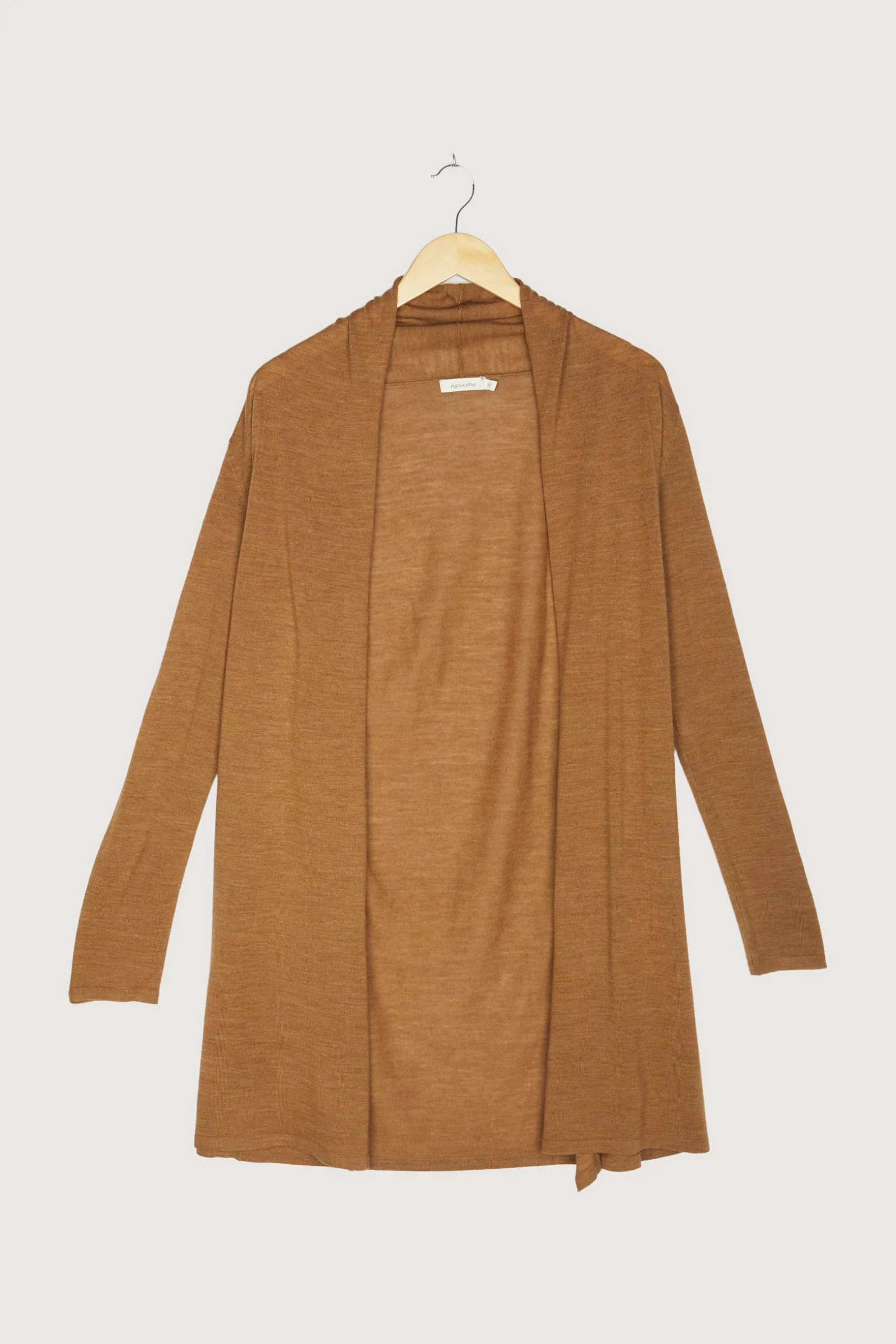 Secondhand Long Strickjacke aus reiner Bio-Merinwolle - Image 7