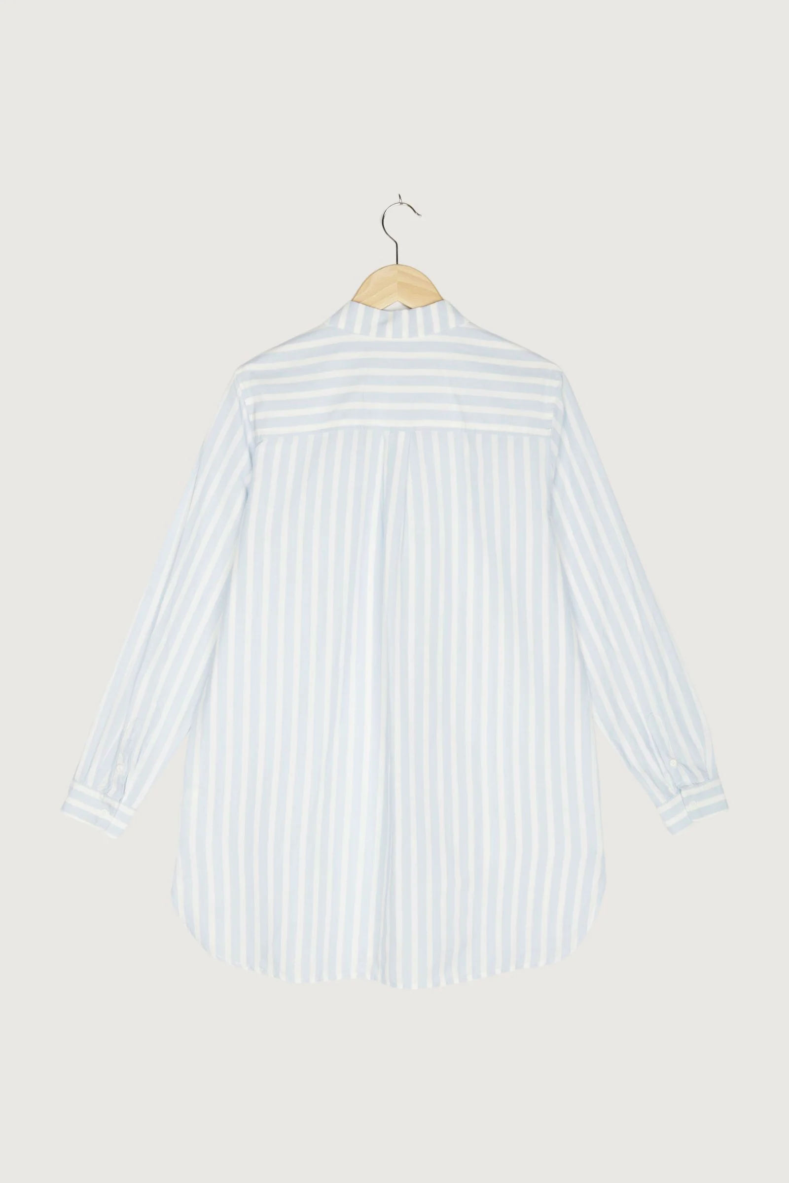 Secondhand Longbluse aus Bio-Baumwolle mit Leinen - Image 2