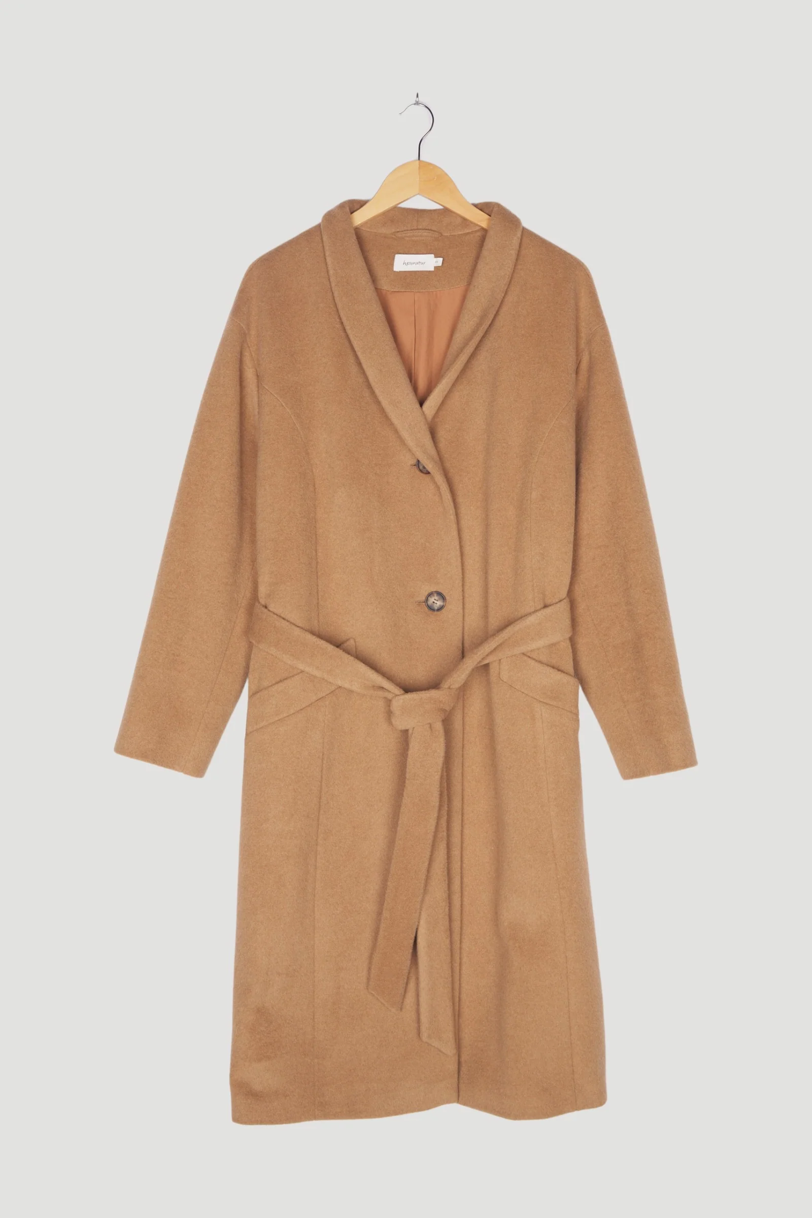 Secondhand Mantel aus reinem Kamelhaar