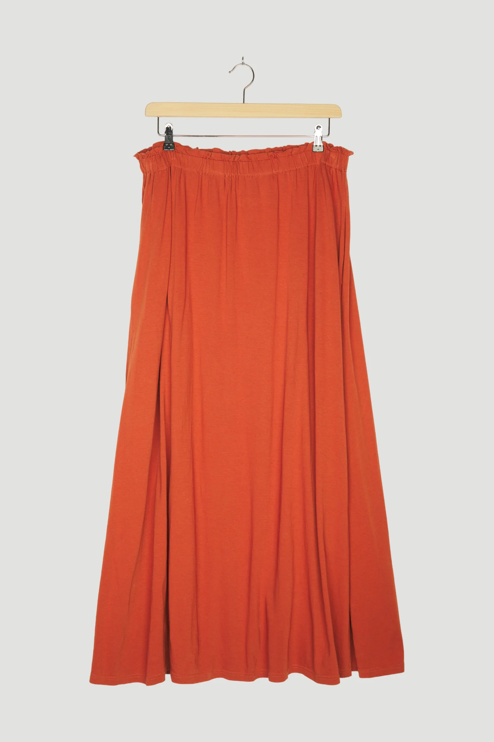 Secondhand Maxi-Rock aus Bio-Baumwolle