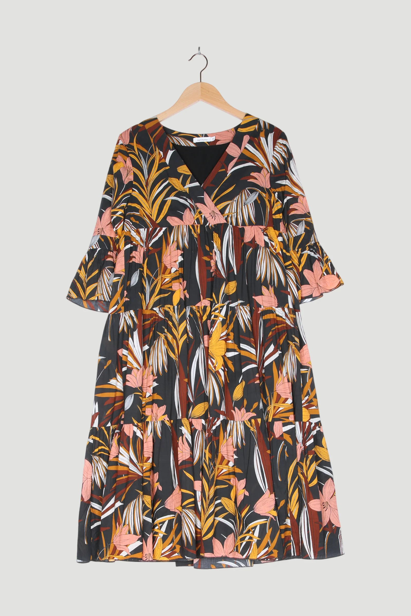 Secondhand Maxikleid aus reiner Bio-Baumwolle