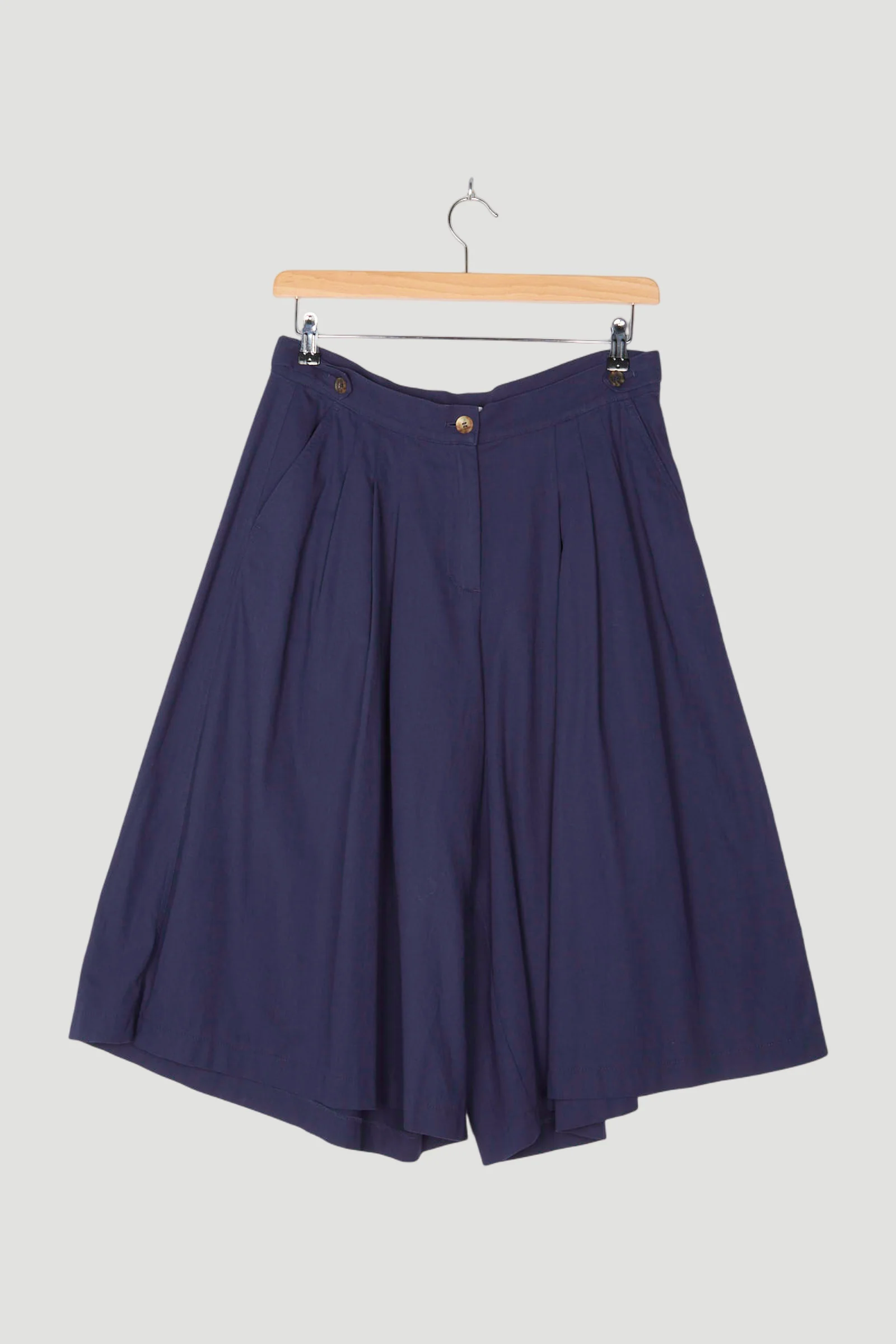 Secondhand Midi-Hosenrock aus reiner Bio-Baumwolle