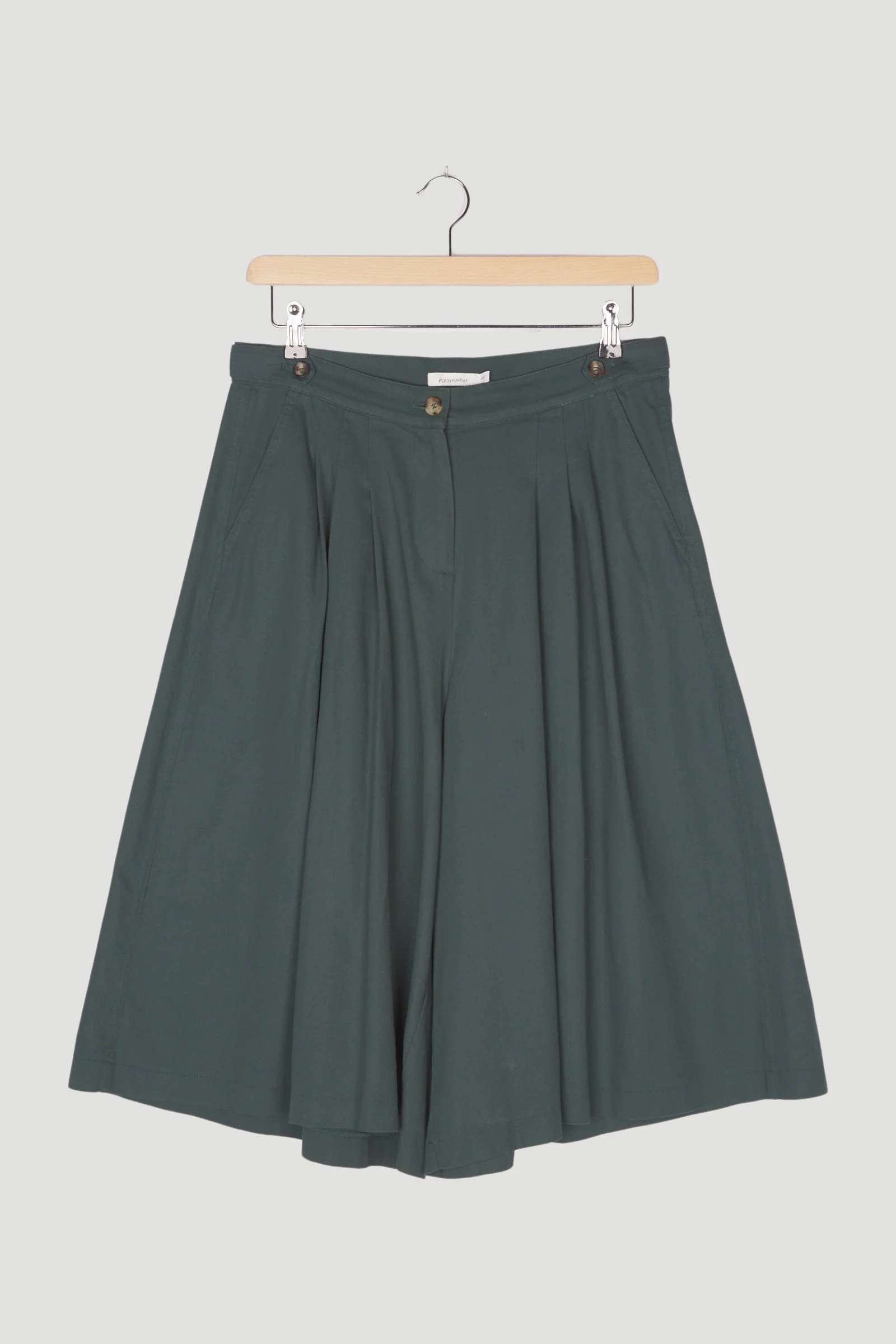 Secondhand Midi-Hosenrock aus reiner Bio-Baumwolle - Image 4