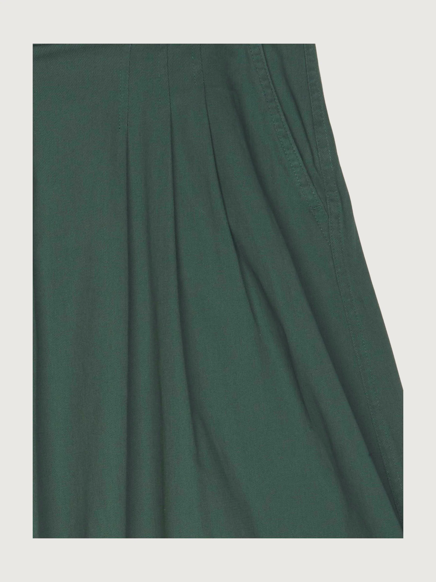 Secondhand Midi-Hosenrock aus reiner Bio-Baumwolle - Image 9