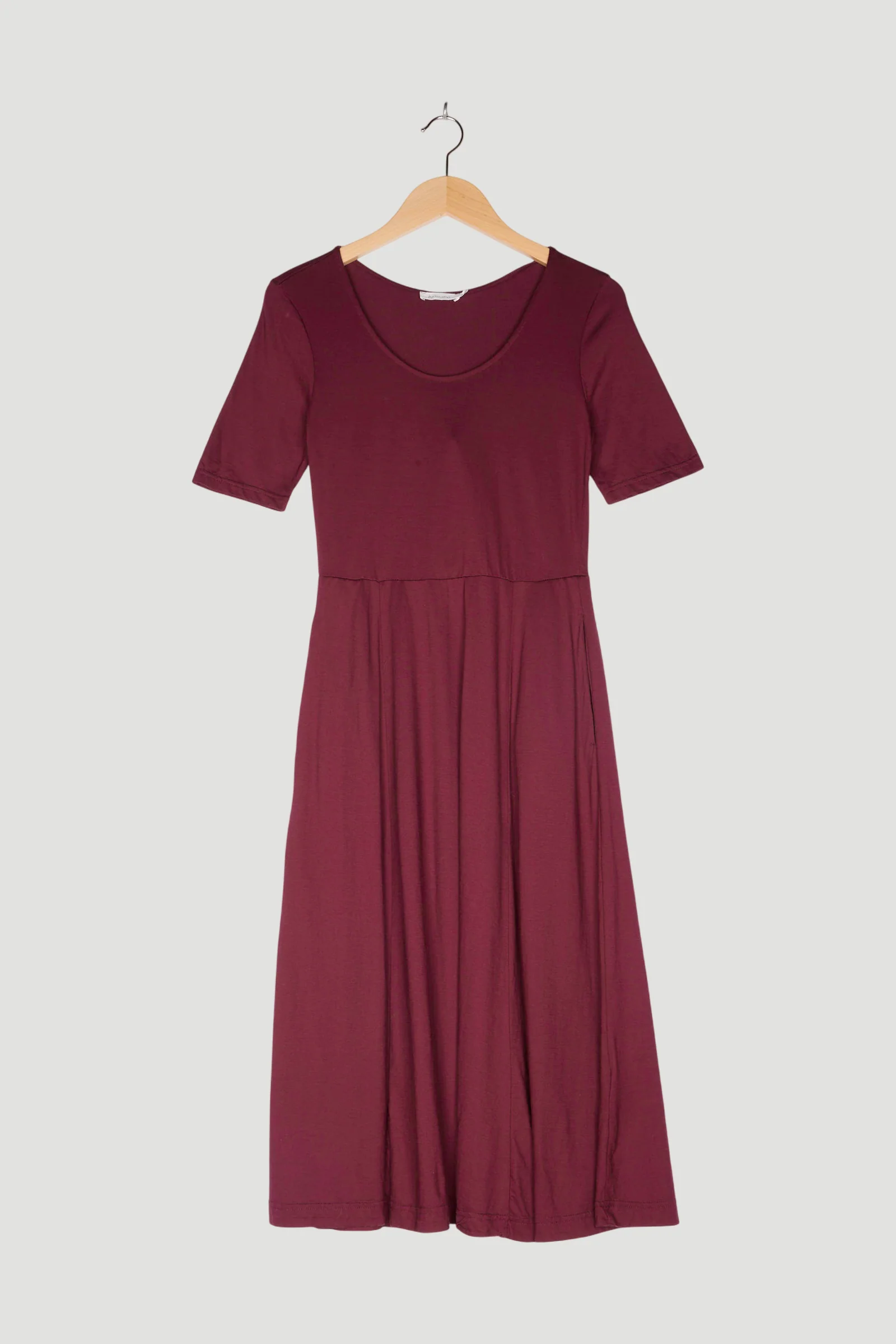 Secondhand Midi-Kleid aus reiner Bio-Baumwolle