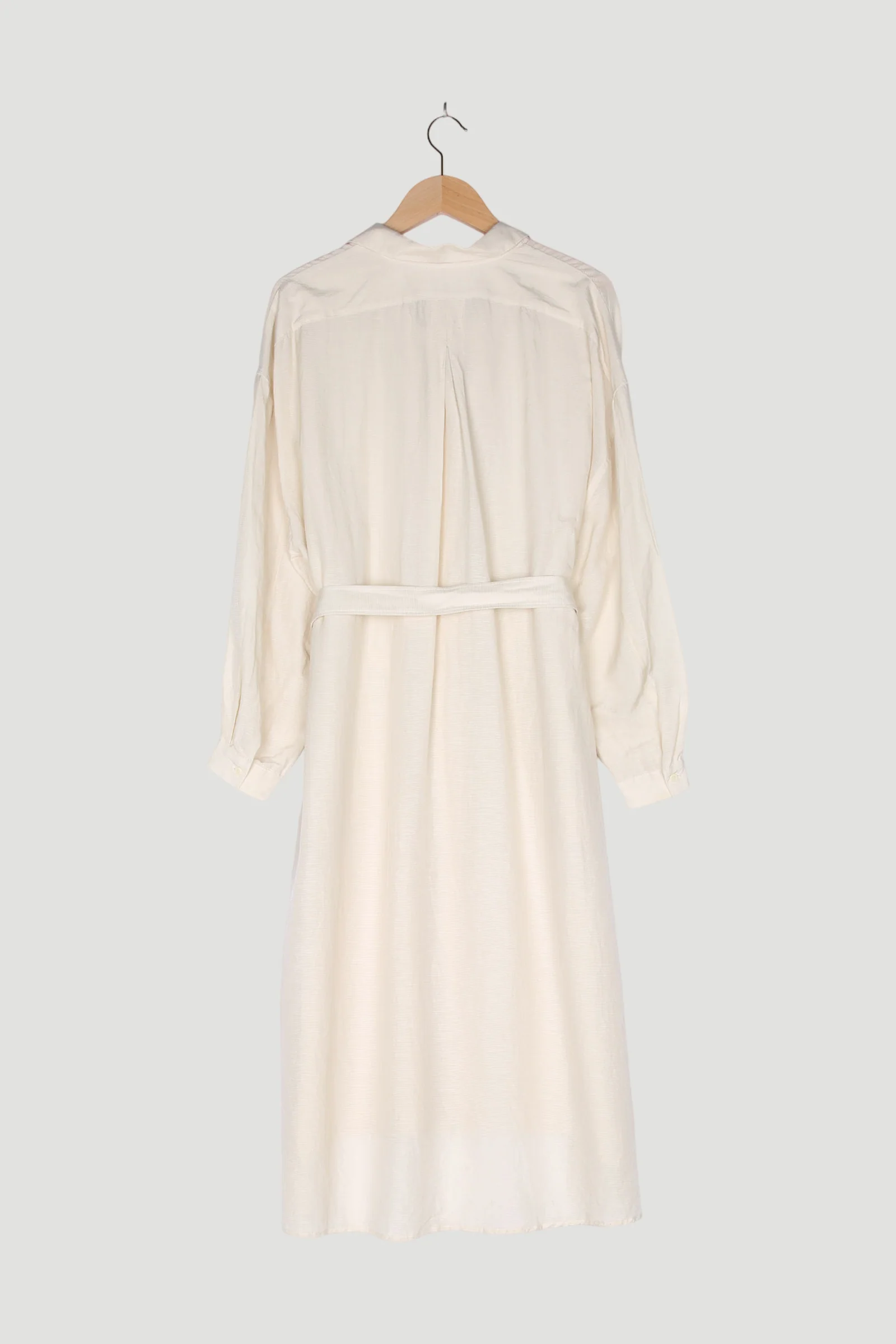 Secondhand Midi-Kleid aus Seide mit Hanf und Bio-Baumwolle - Image 2