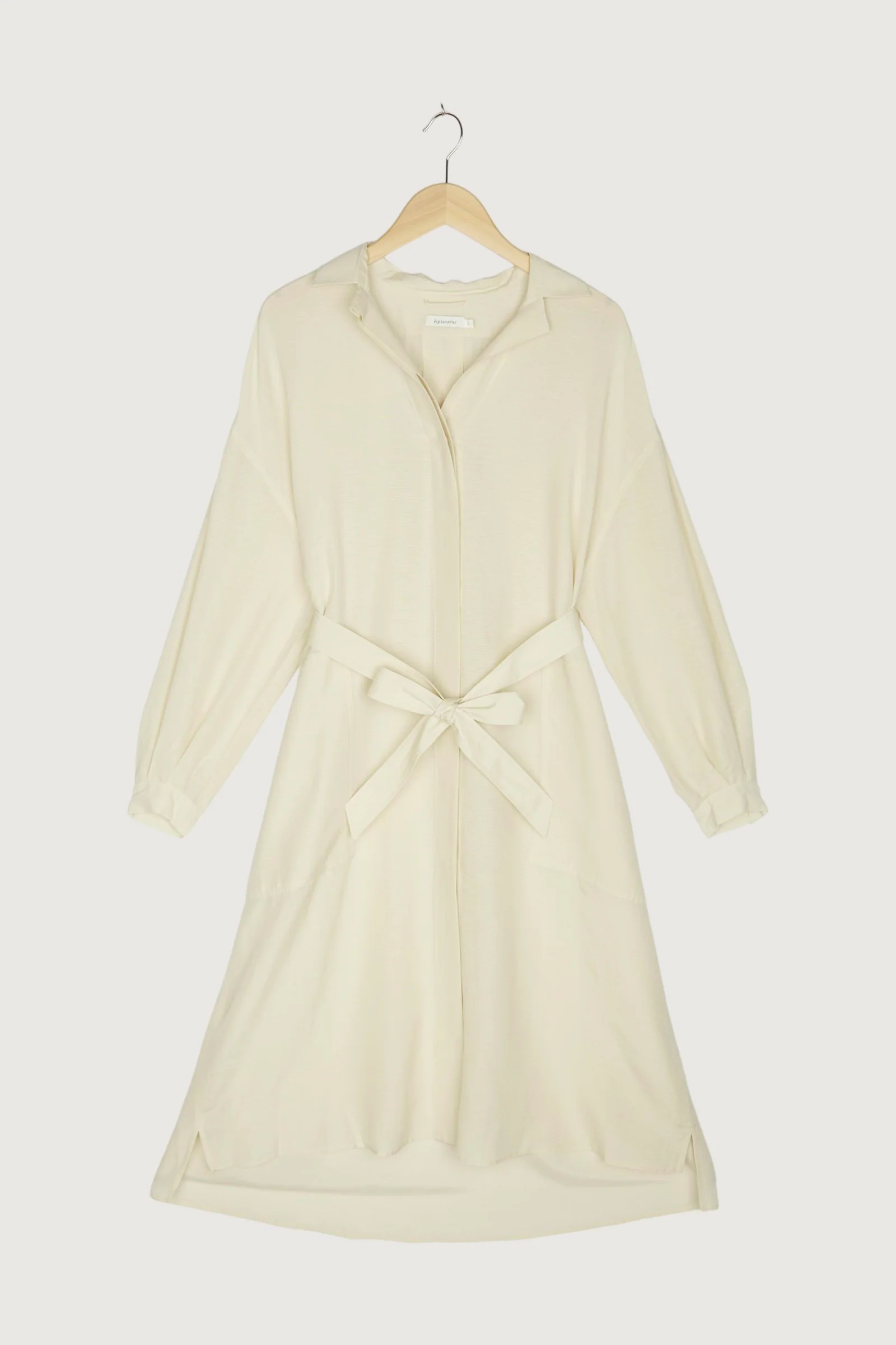 Secondhand Midi-Kleid aus Seide mit Hanf und Bio-Baumwolle - Image 7