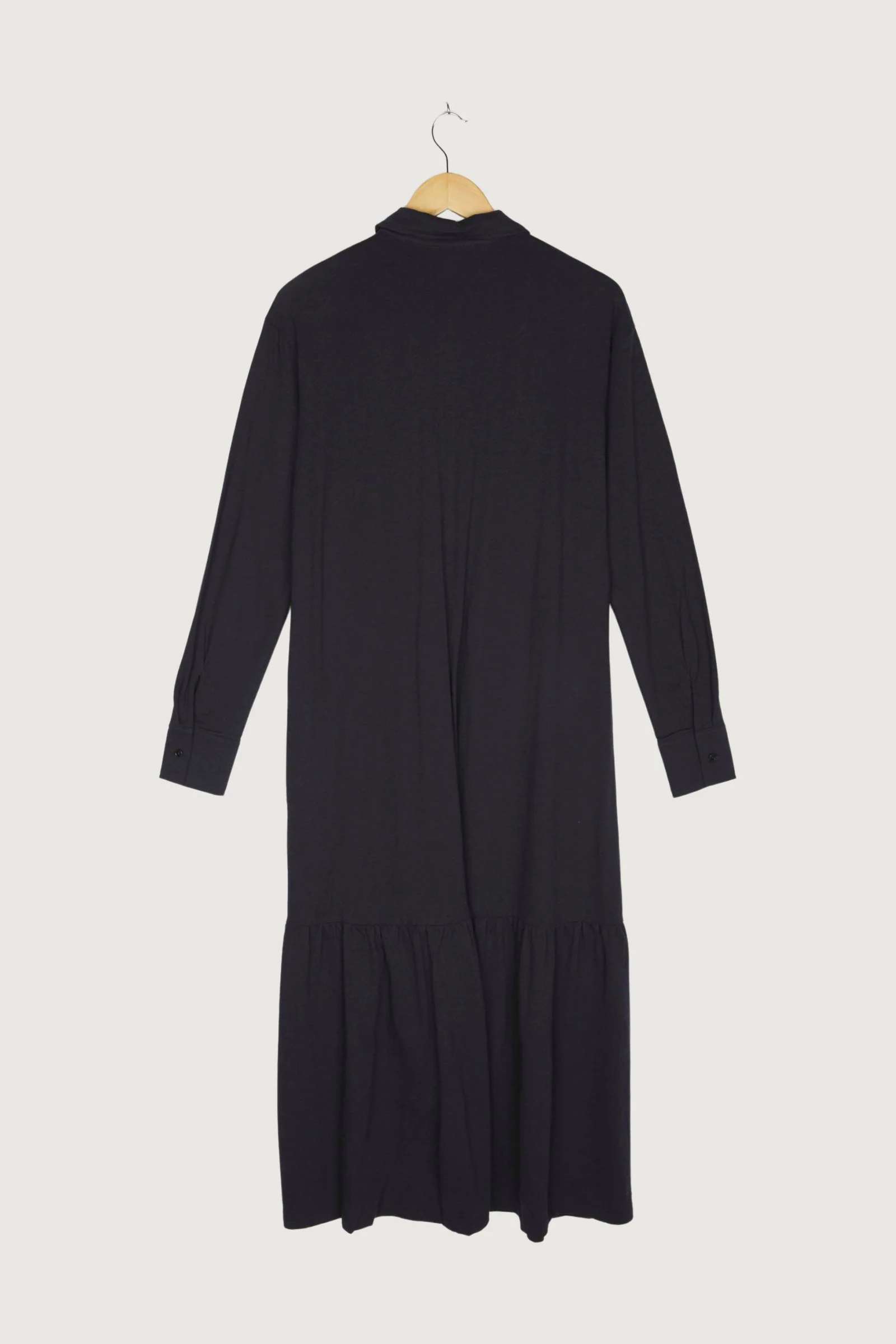 Secondhand Midikleid aus Bio-Baumwolle mit Bio-Schurwolle - Image 2