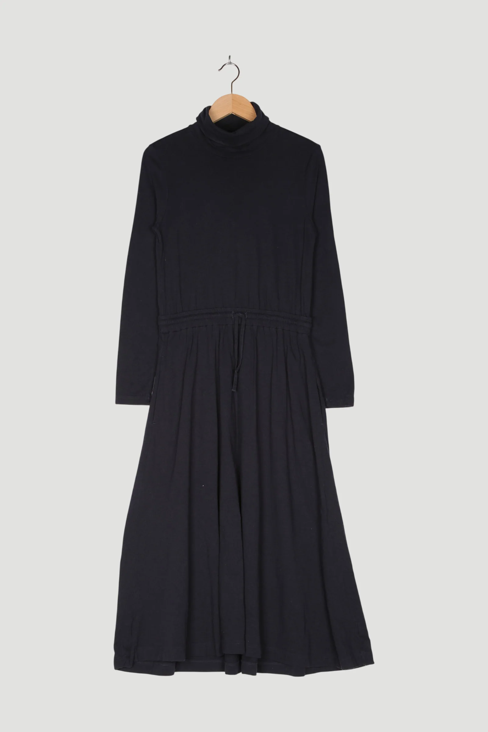 Secondhand Midikleid aus Bio-Baumwolle mit Bio-Schurwolle