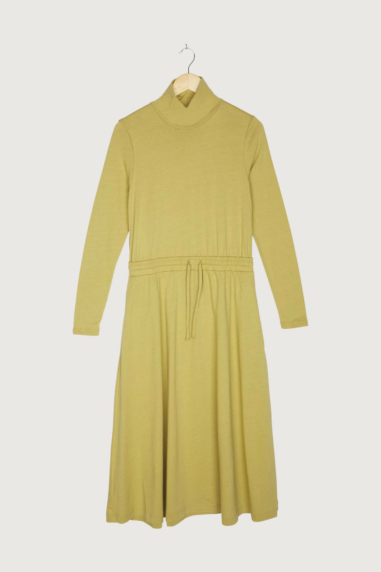 Secondhand Midikleid aus Bio-Baumwolle mit Bio-Schurwolle - Image 4