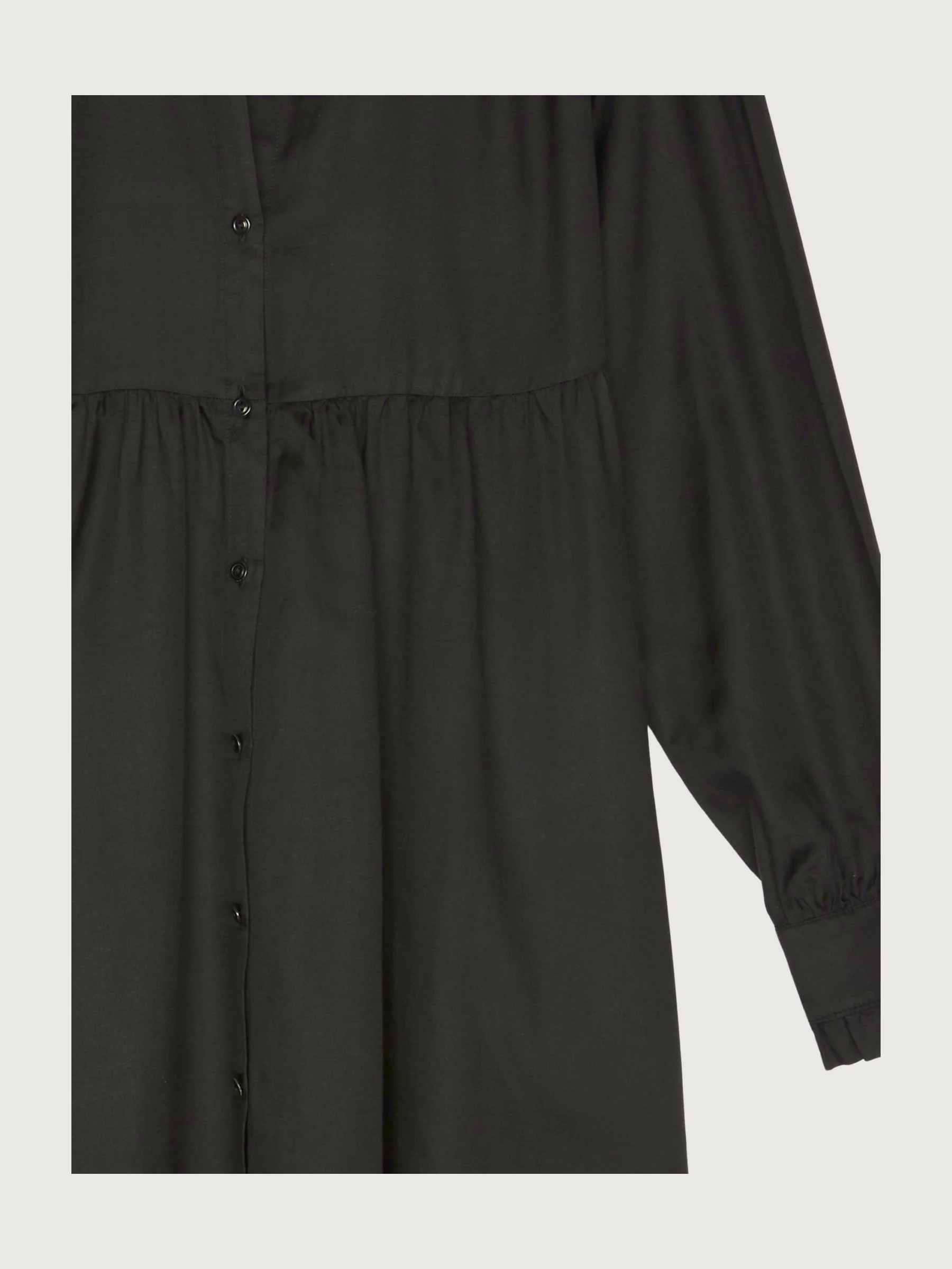 Secondhand Midikleid aus Bio-Baumwolle mit Seide - Image 4