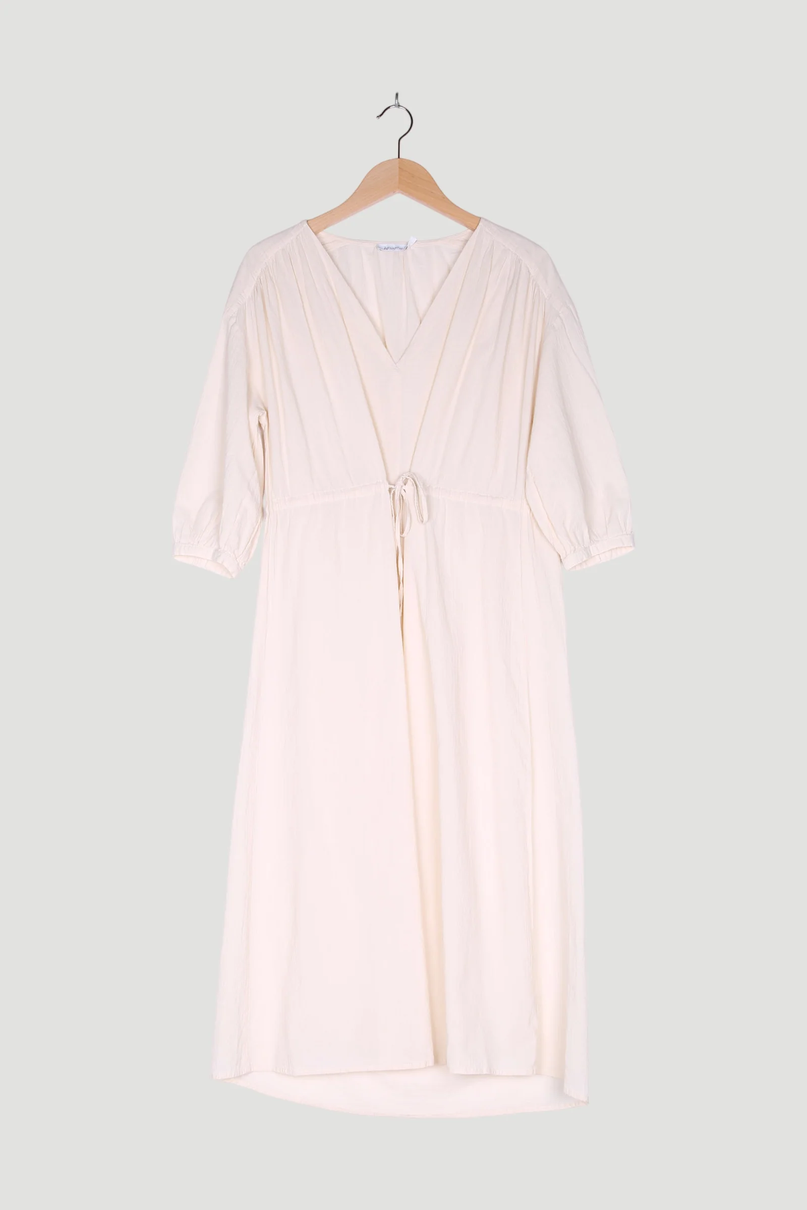 Secondhand Midikleid aus reiner Bio-Baumwolle