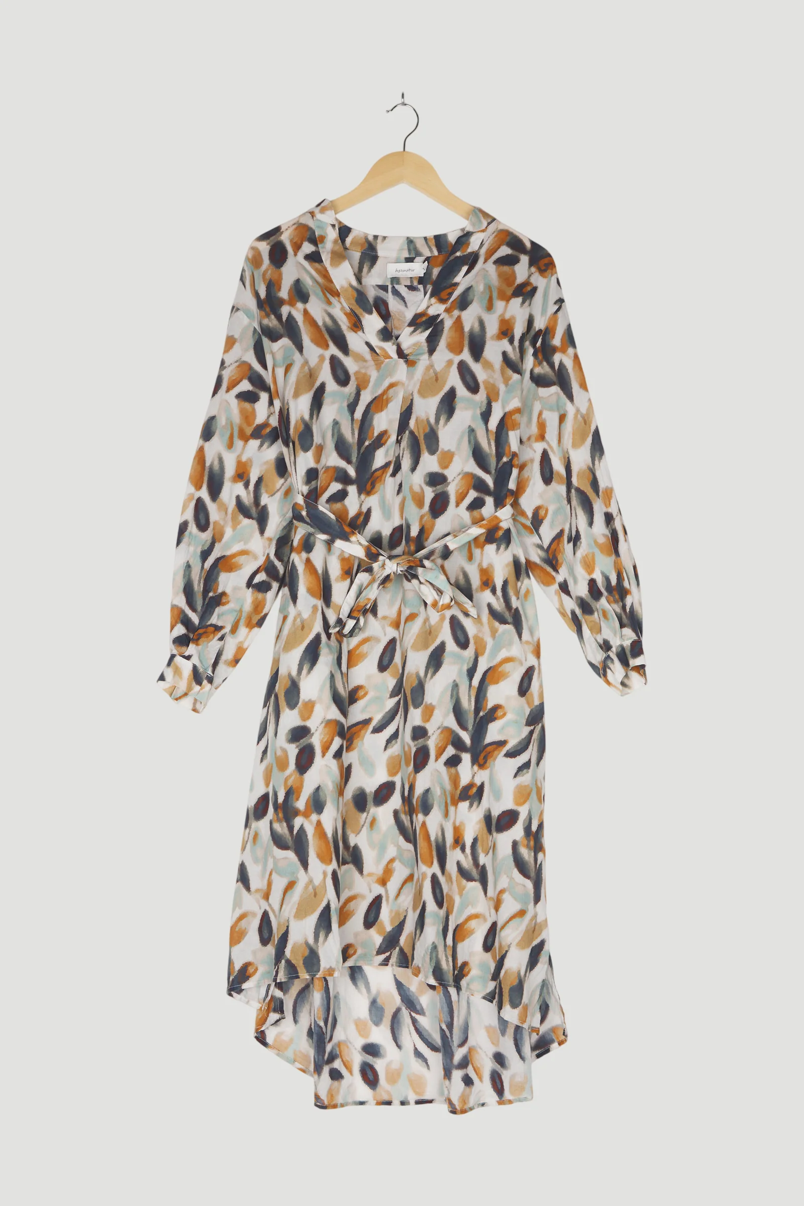 Secondhand Midikleid aus reiner Bio-Baumwolle