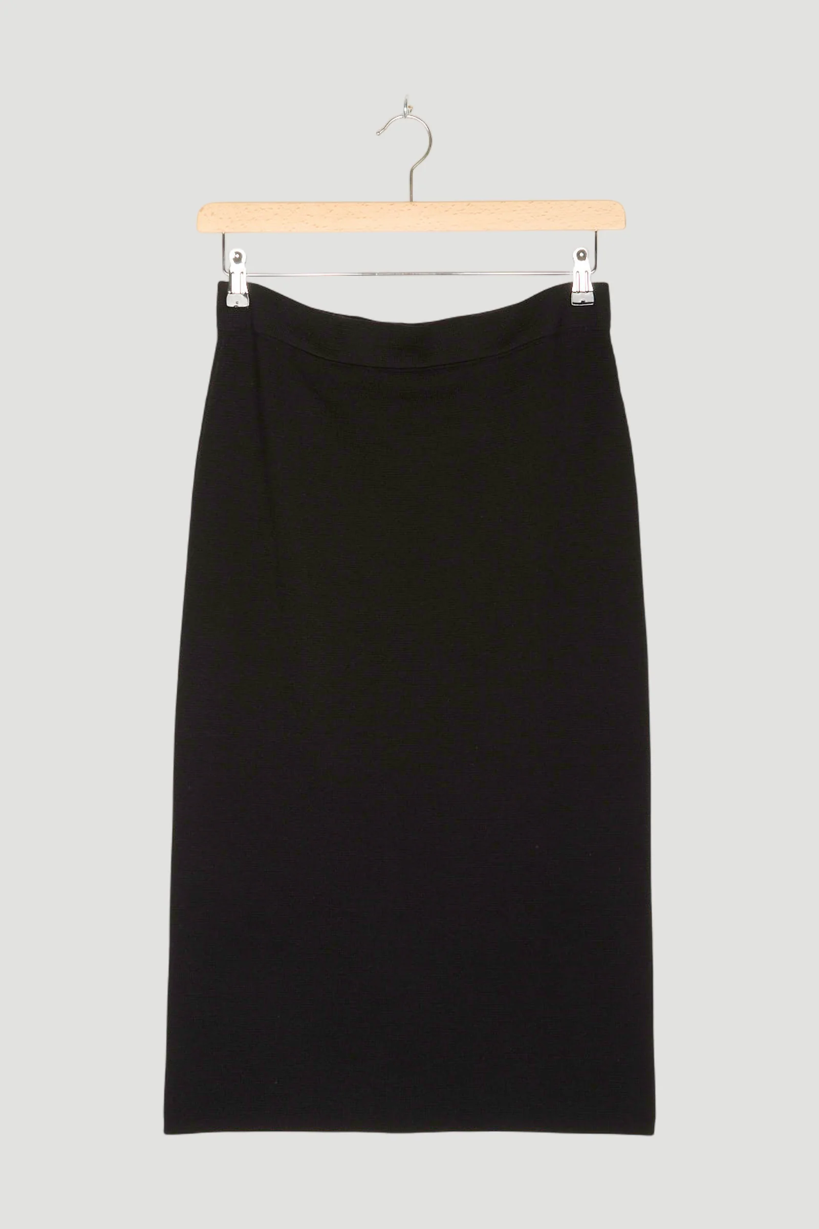Secondhand Milano Strickrock Midi Slim aus reiner Bio-Merinowolle