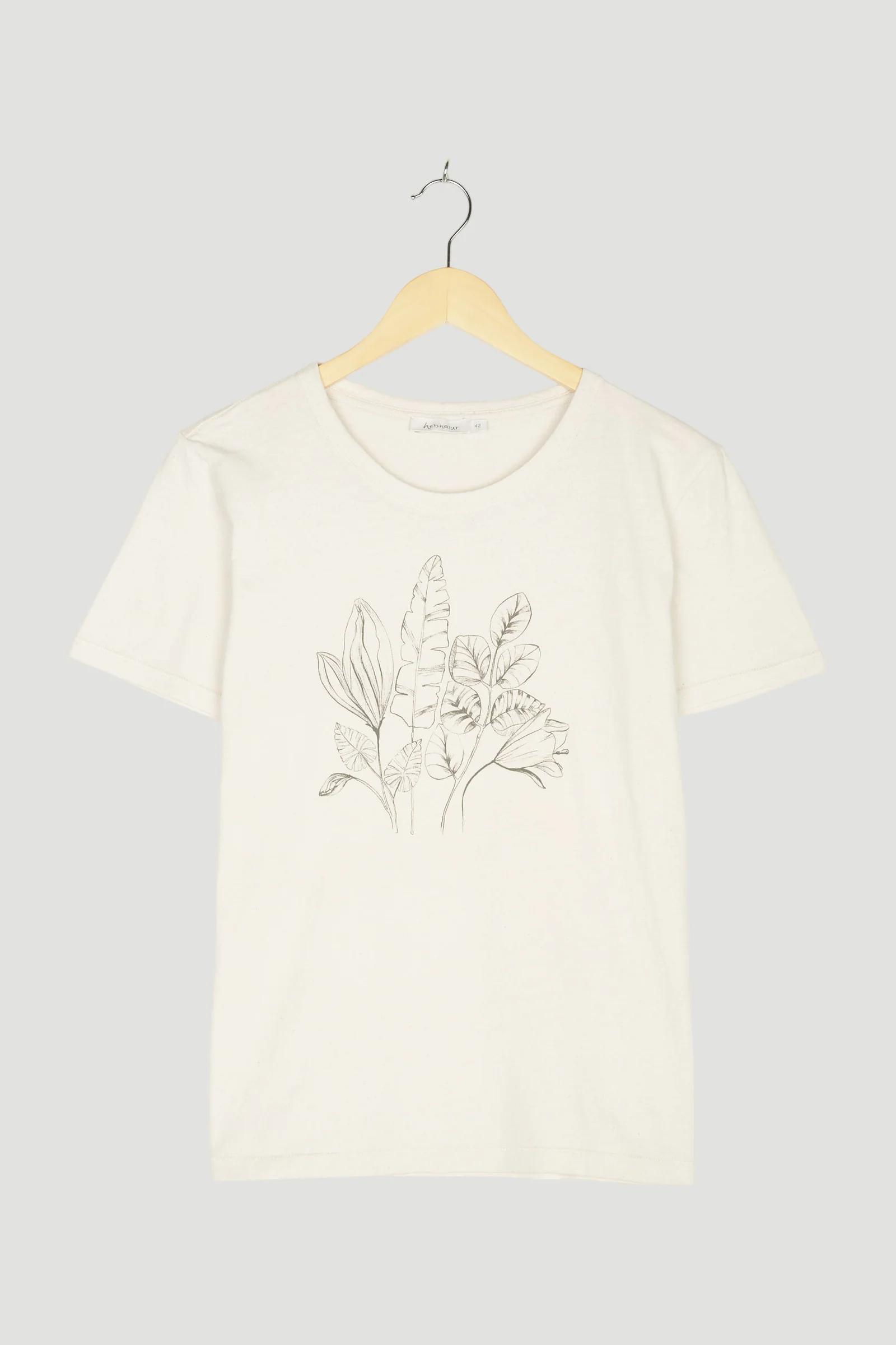 Secondhand Motiv-Shirt aus reiner Bio-Baumwolle