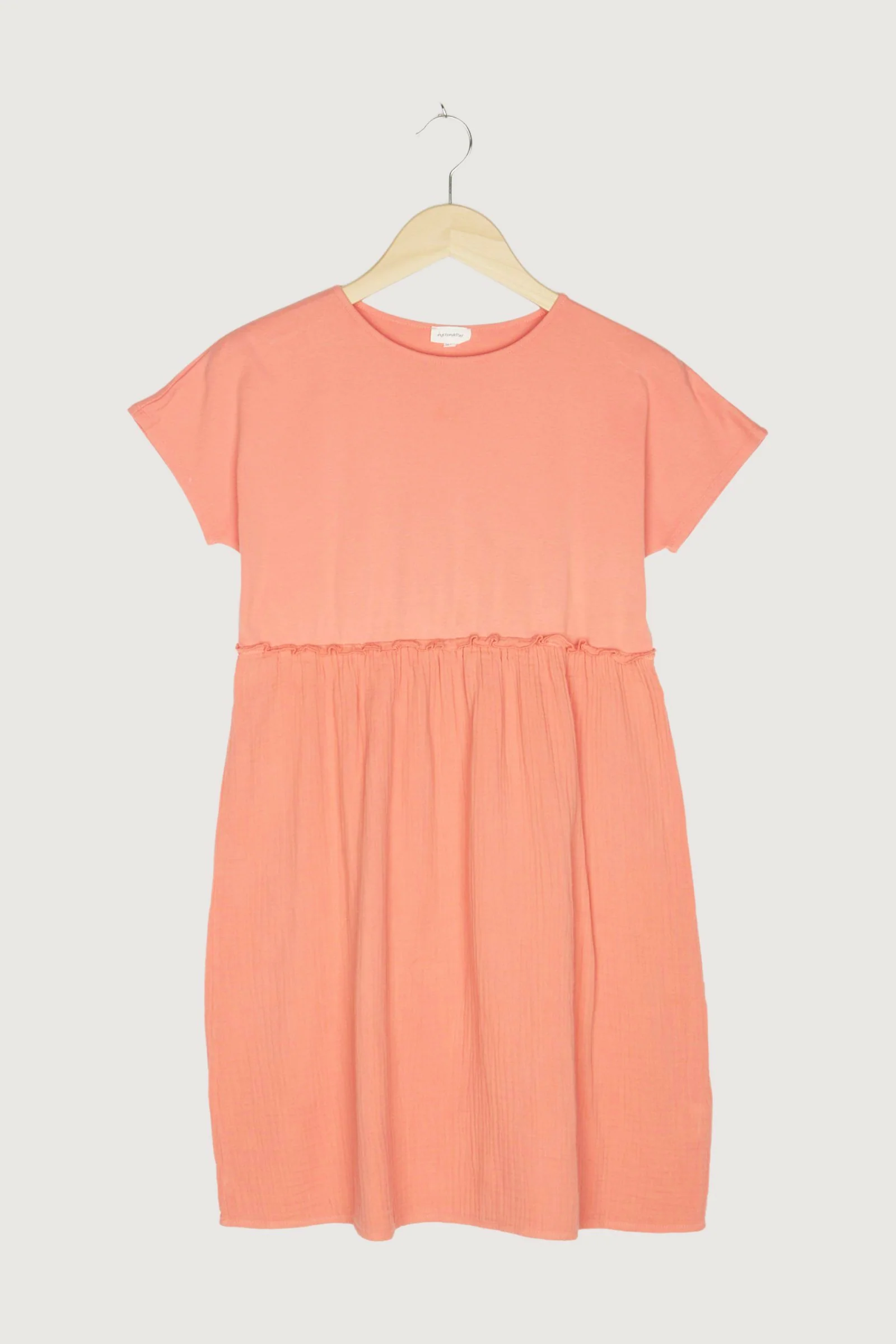 Secondhand Musselin Kleid aus reiner Bio-Baumwolle