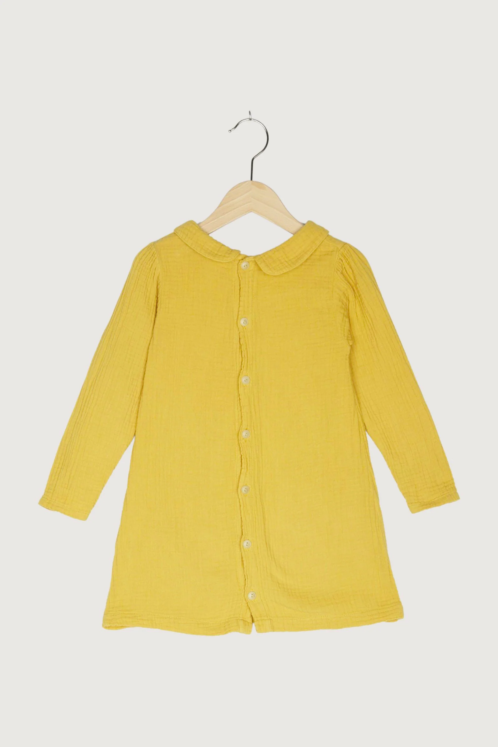 Secondhand Musselin Kleid aus reiner Bio-Baumwolle