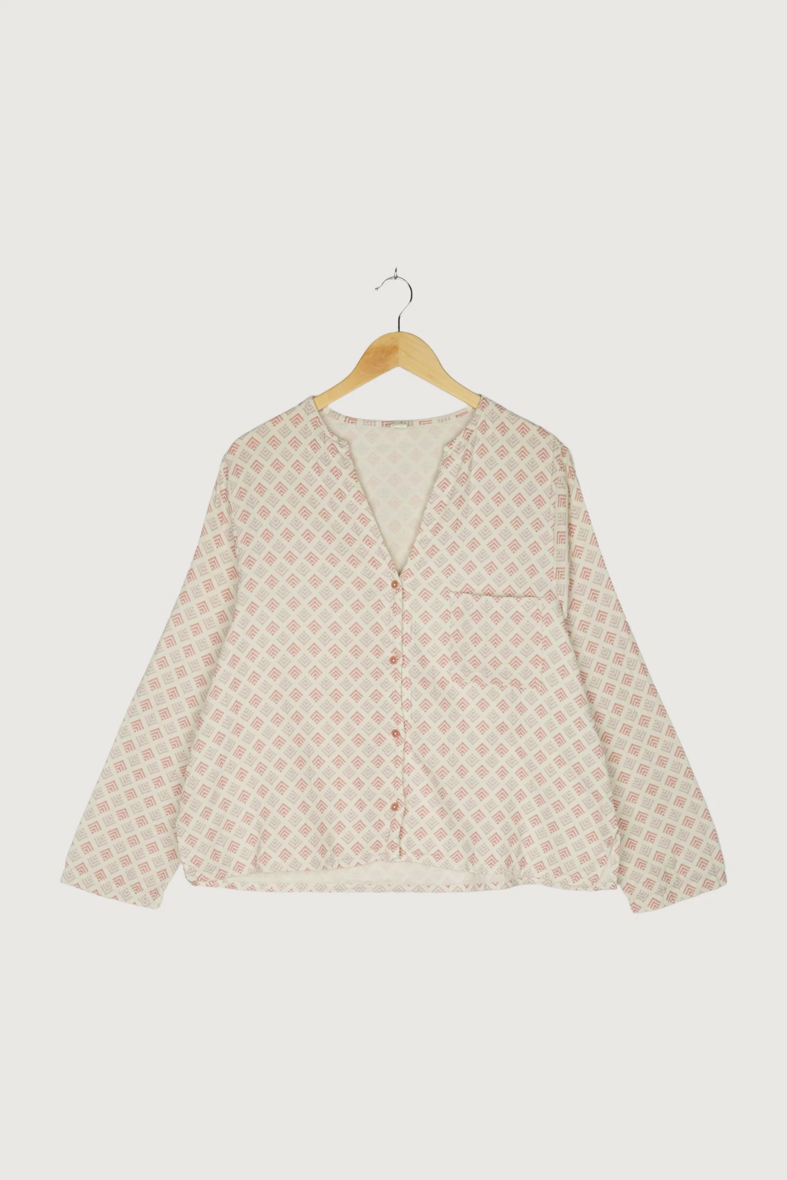 Secondhand Musselin-Shirt aus reiner Bio-Baumwolle - Image 4