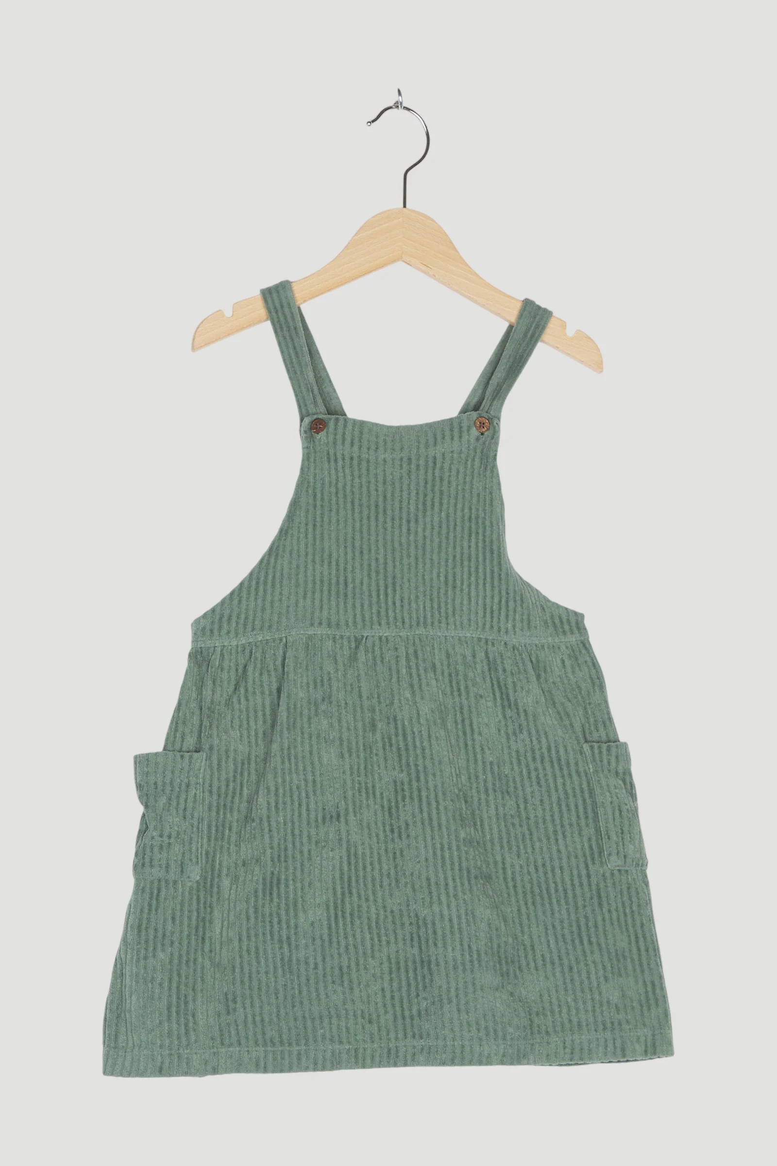 Secondhand Nicki-Latzkleid aus reiner Bio-Baumwolle